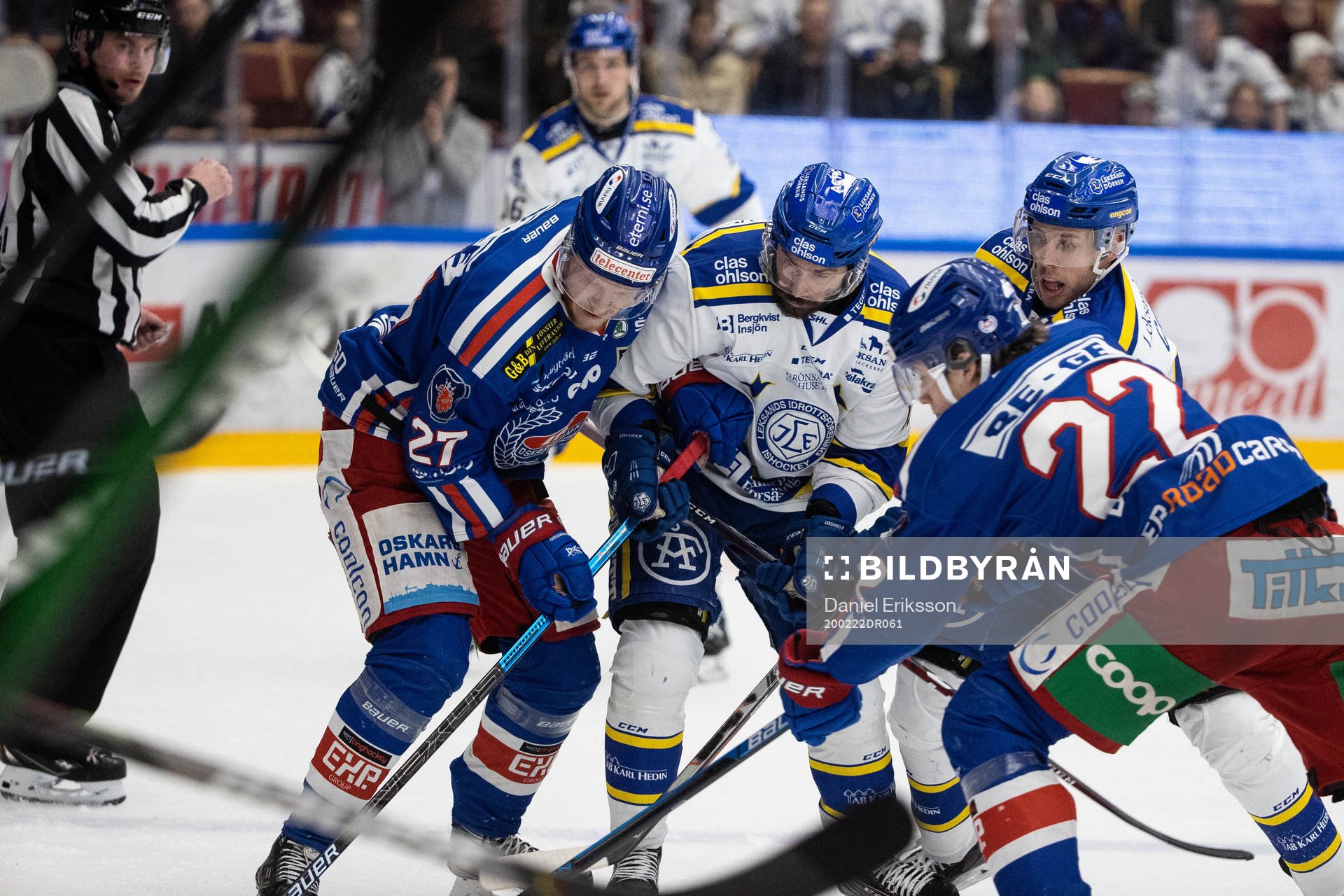 Oskarshamns Henrik Nilsson och Leksands Daniel Olsson