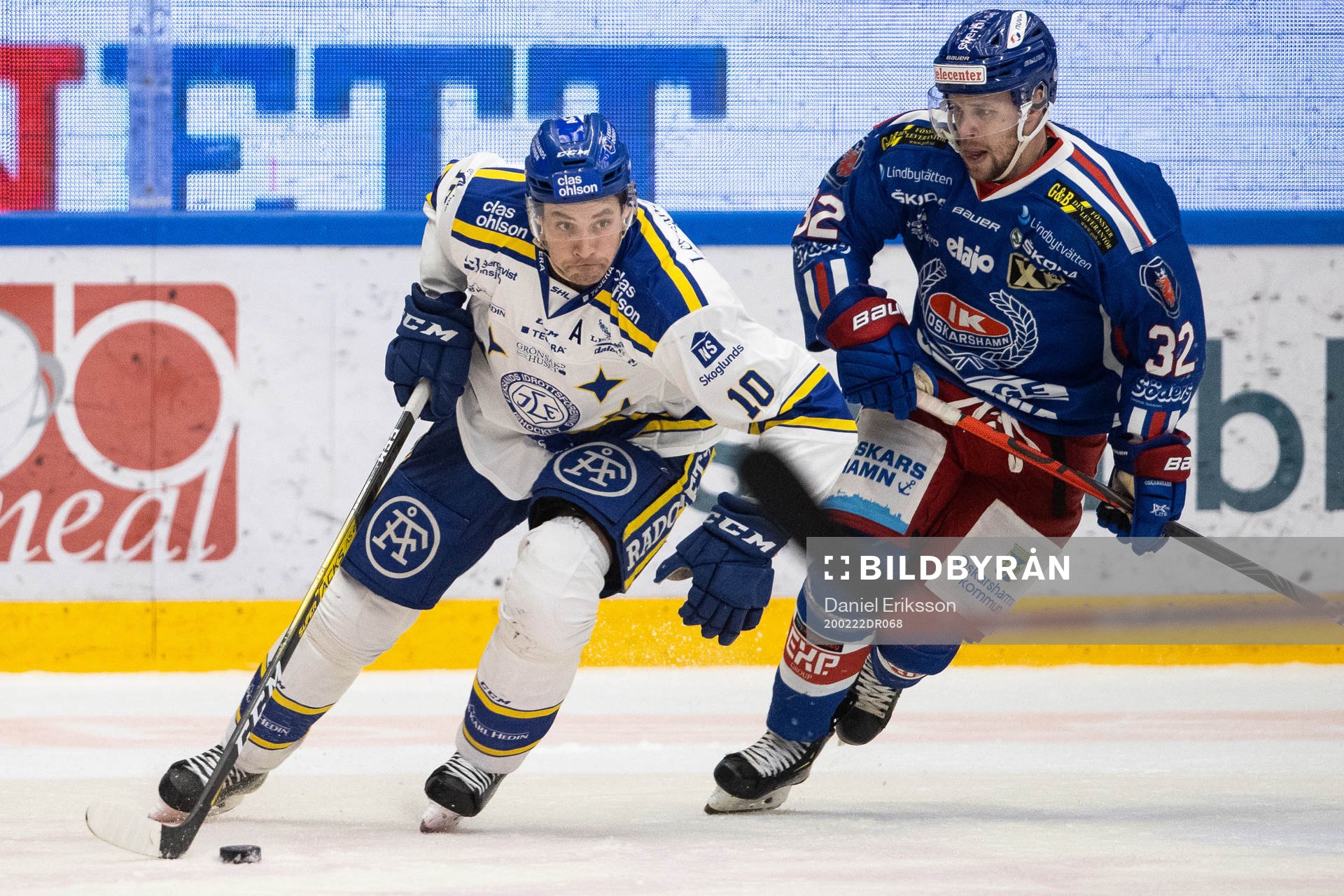 Leksands Johan Fransson och Oskarshamns Markus Modigs