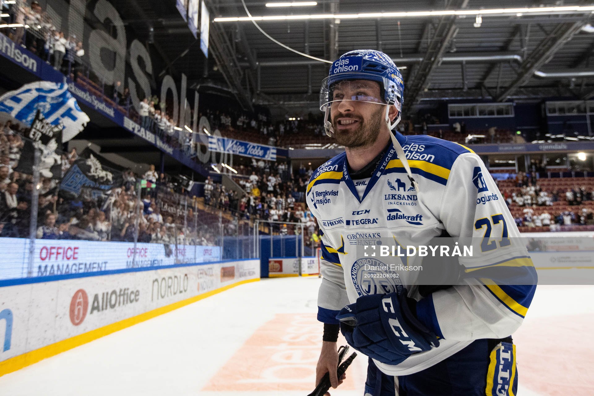 Leksands Marek Hrivik är glad