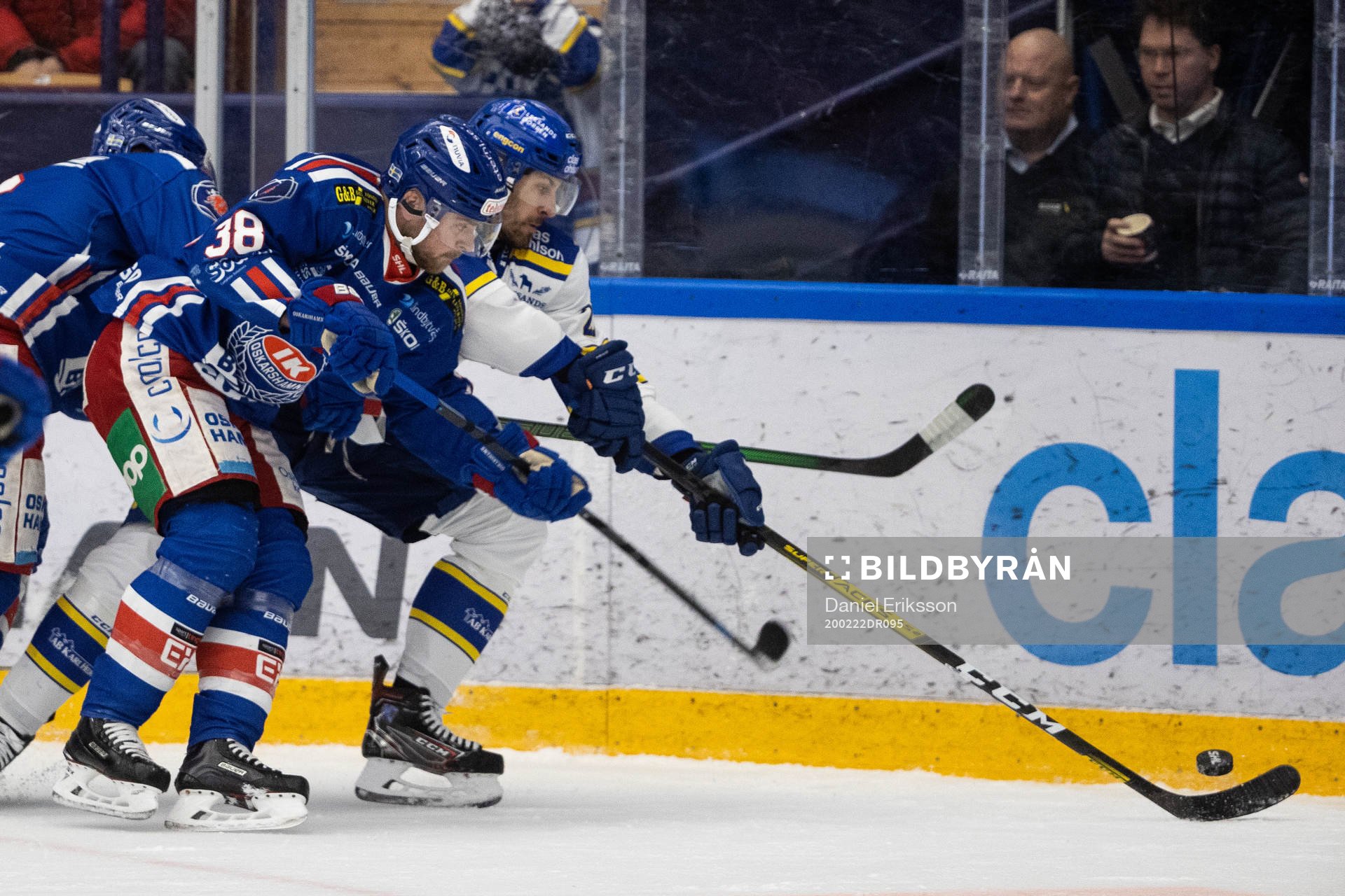 Oskarshamns Nichlas Torp och Leksands Marek Hrivik