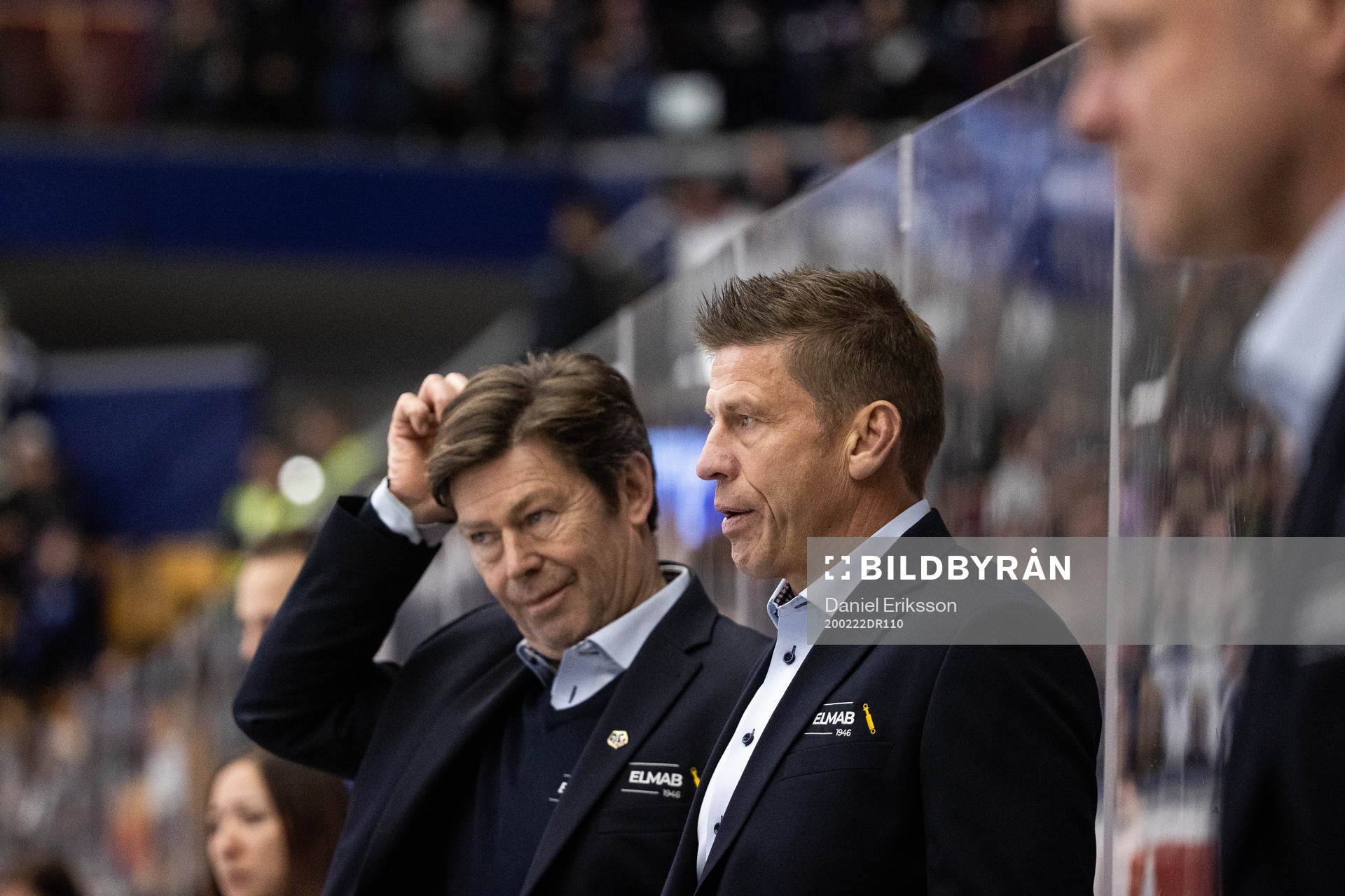 Leksands assisterande tränare Gunnar Persson och Leksands