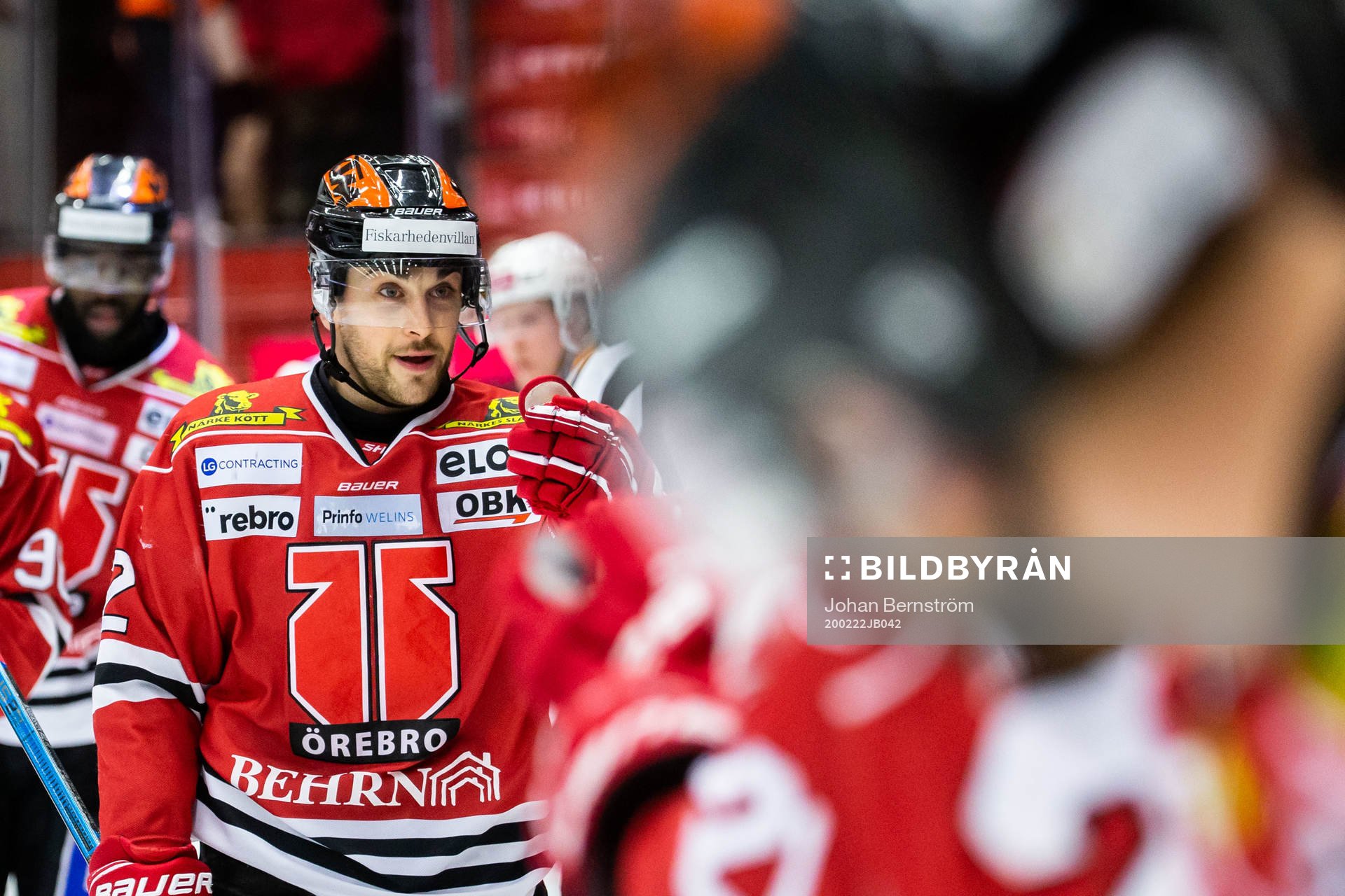 Örebros Jonathan Andersson jublar