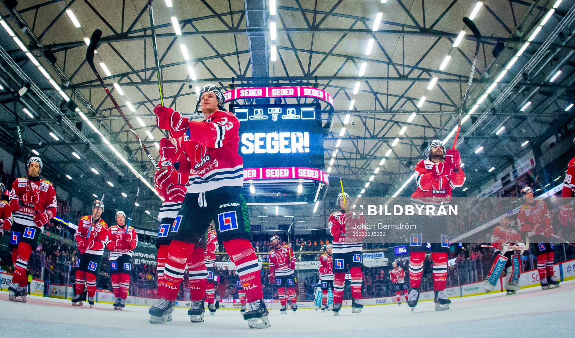 Örebrospelarna jublar