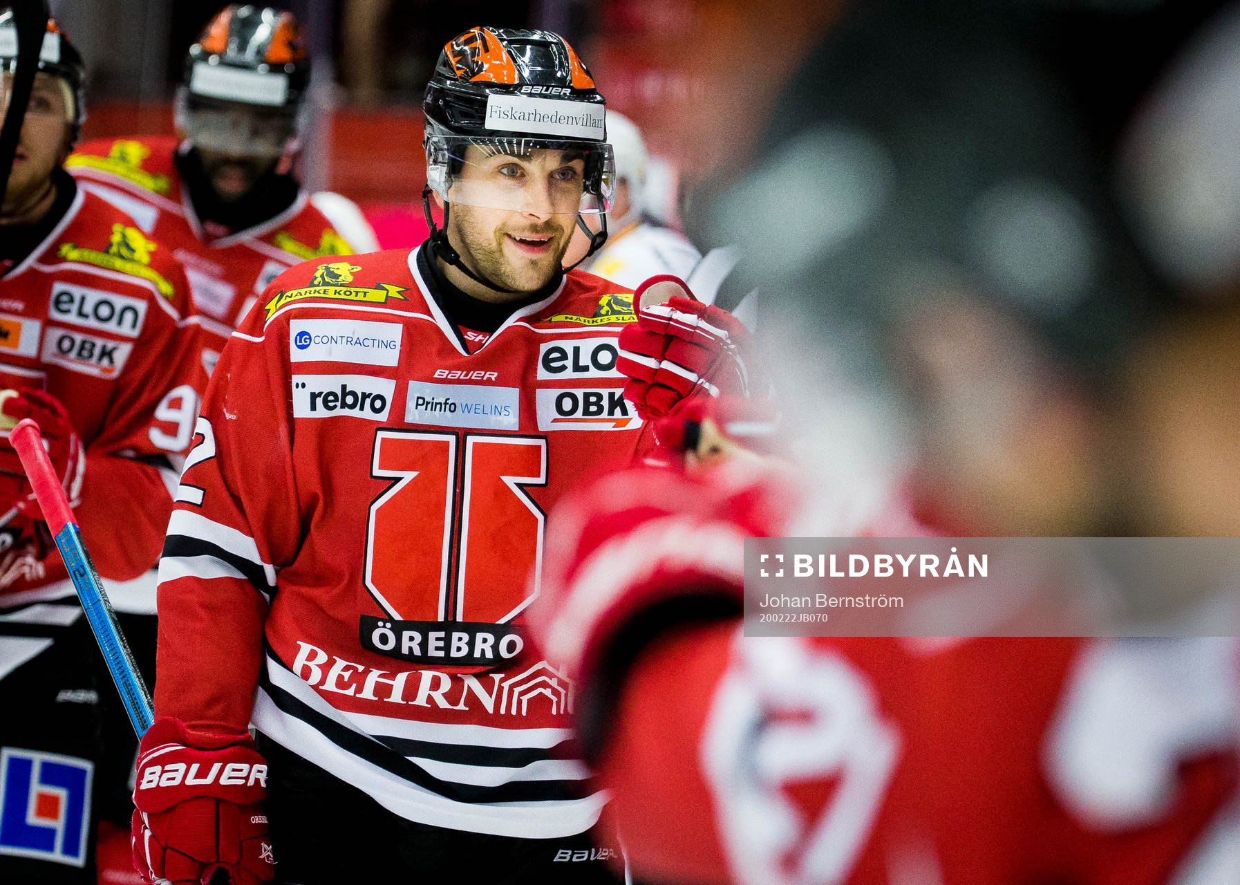 Örebros Jonathan Andersson jublar vid 4-1