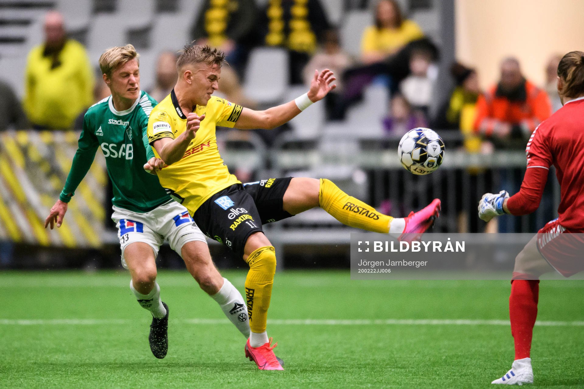 Elfsborgs Jesper Karlsson och Brages Pontus Hindrikes