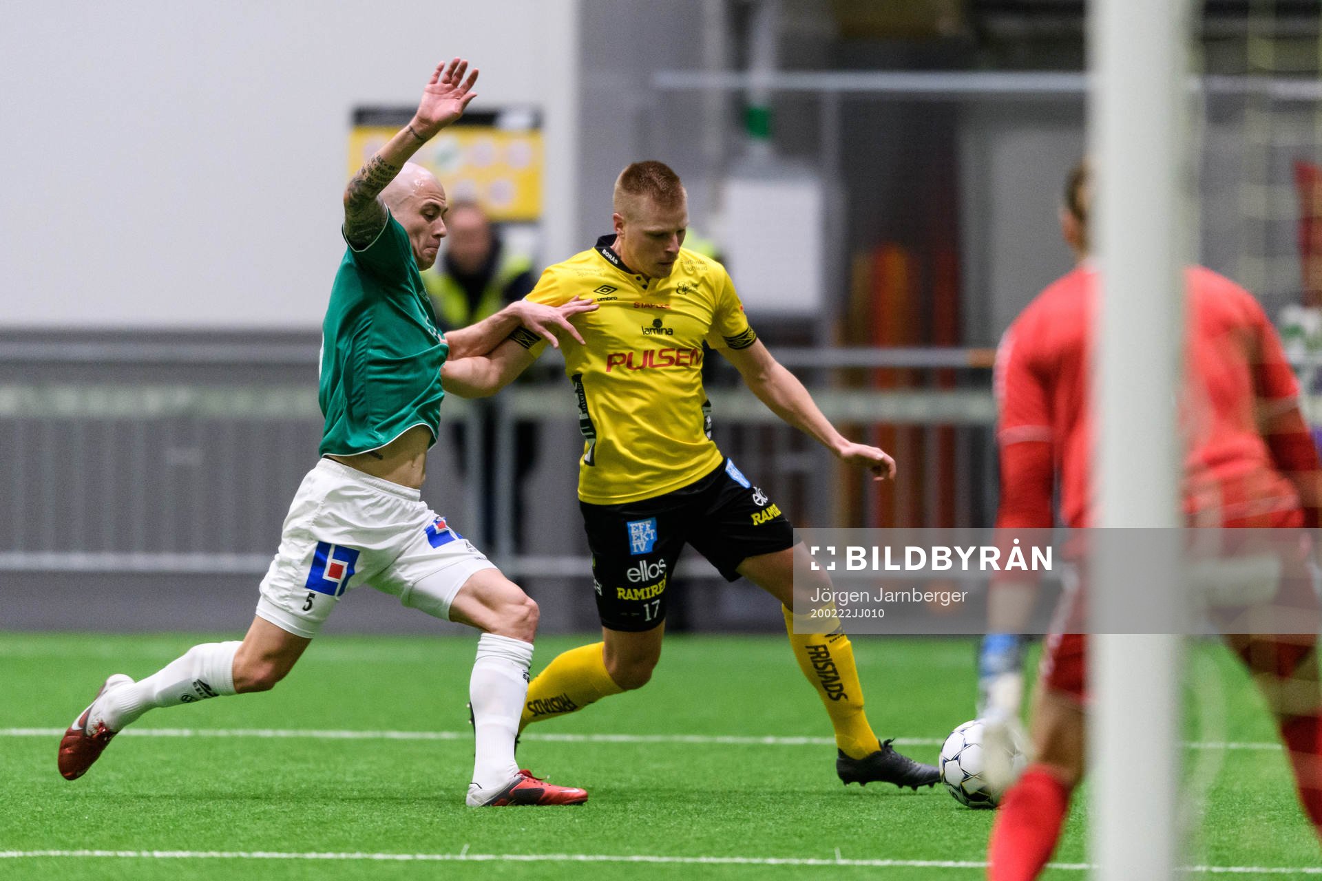Brages Carlos Garcia Ambrosiani och Elfsborgs Per Frick