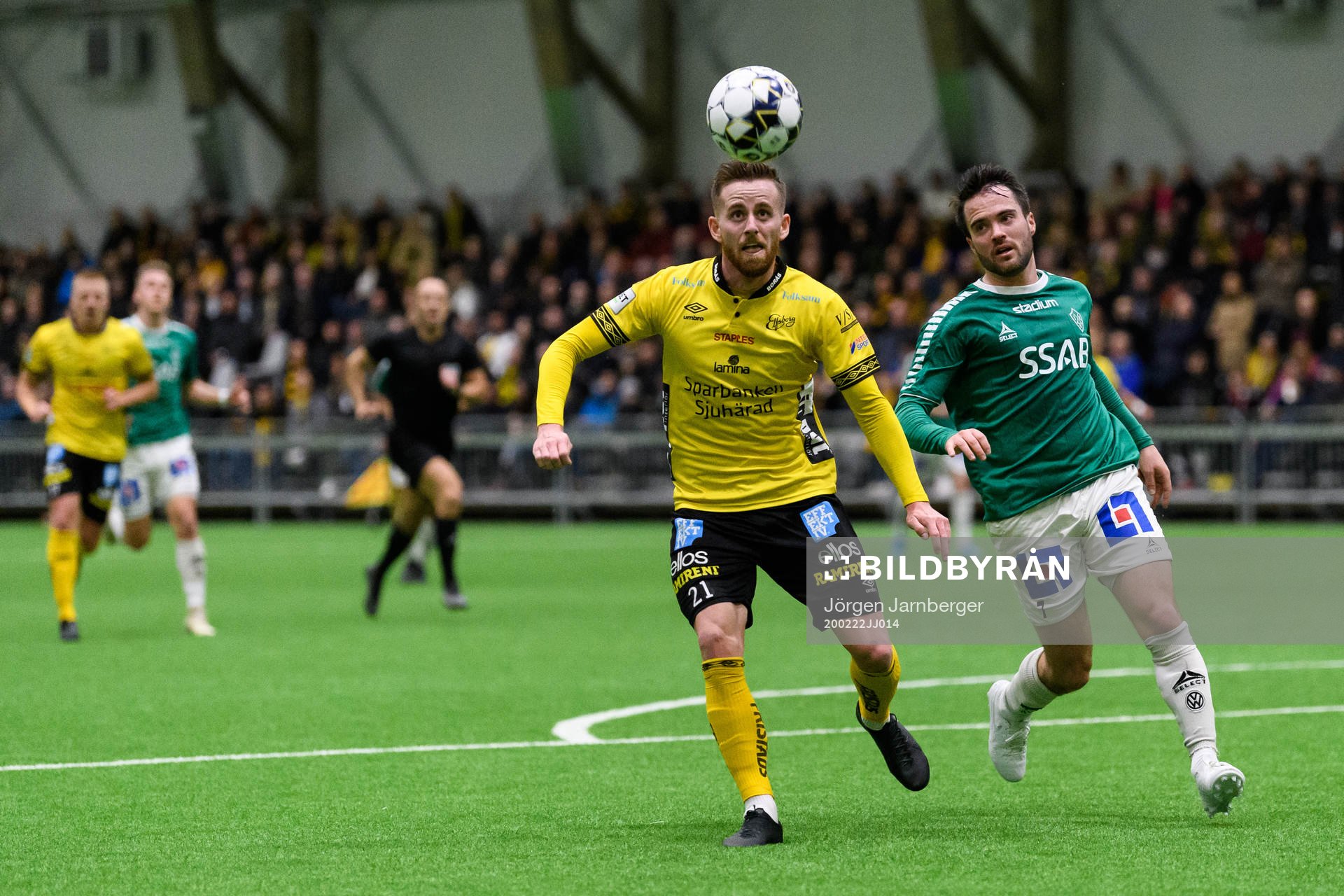 Elfsborgs Simon Strand och Brages Robbin Sellin