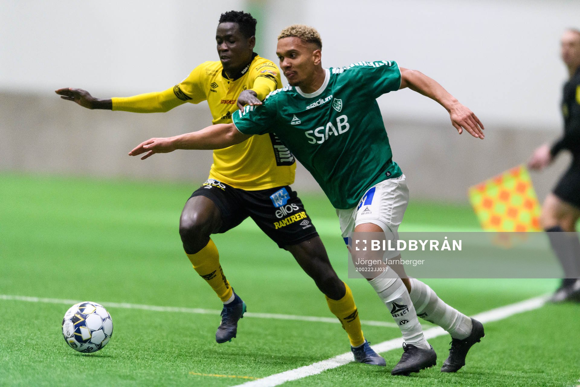 Brages Seth Kanteh Hellberg och Elfsborgs Joseph Okumu