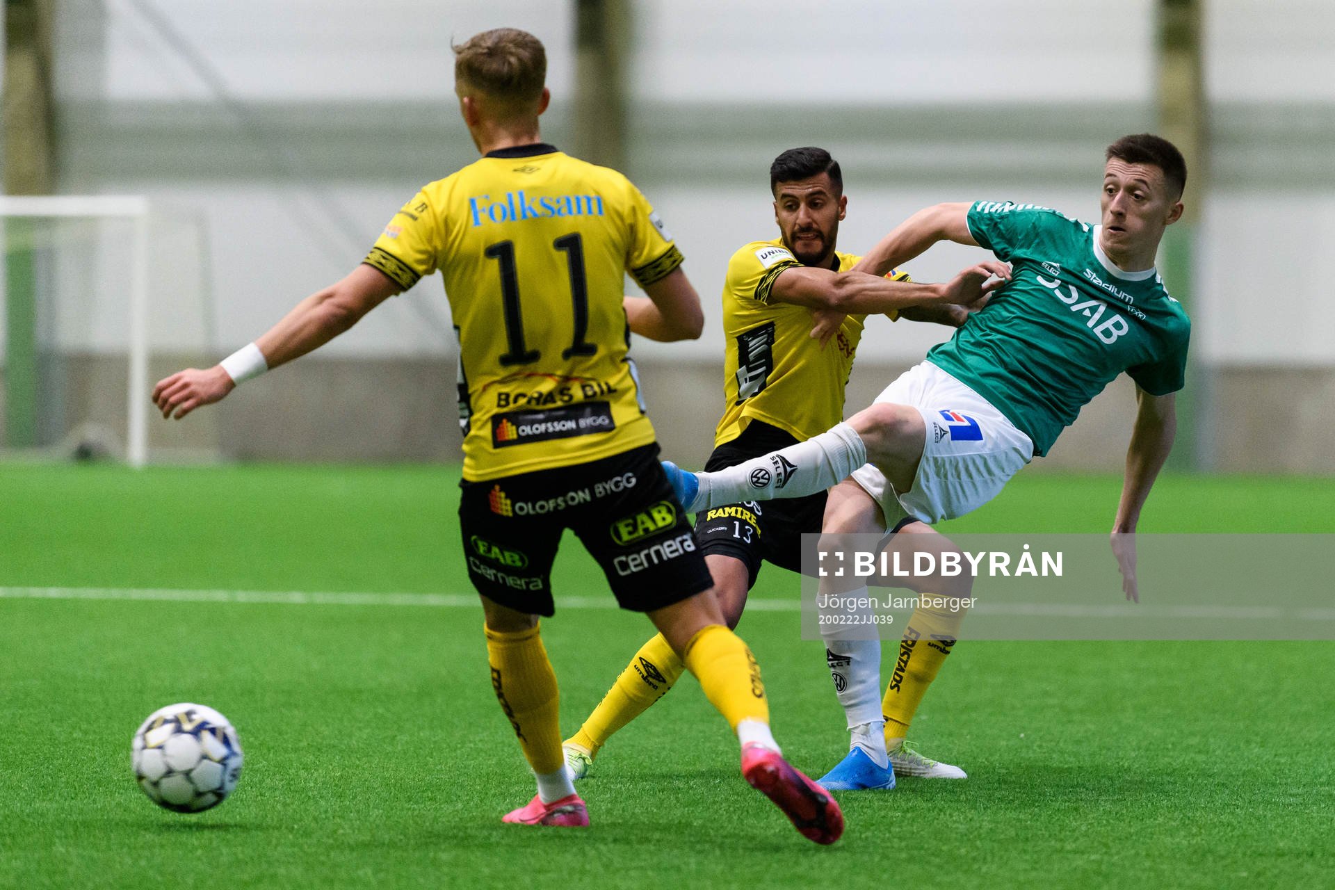 Elfsborgs Rami Kaib och Brages Leonard Pllana