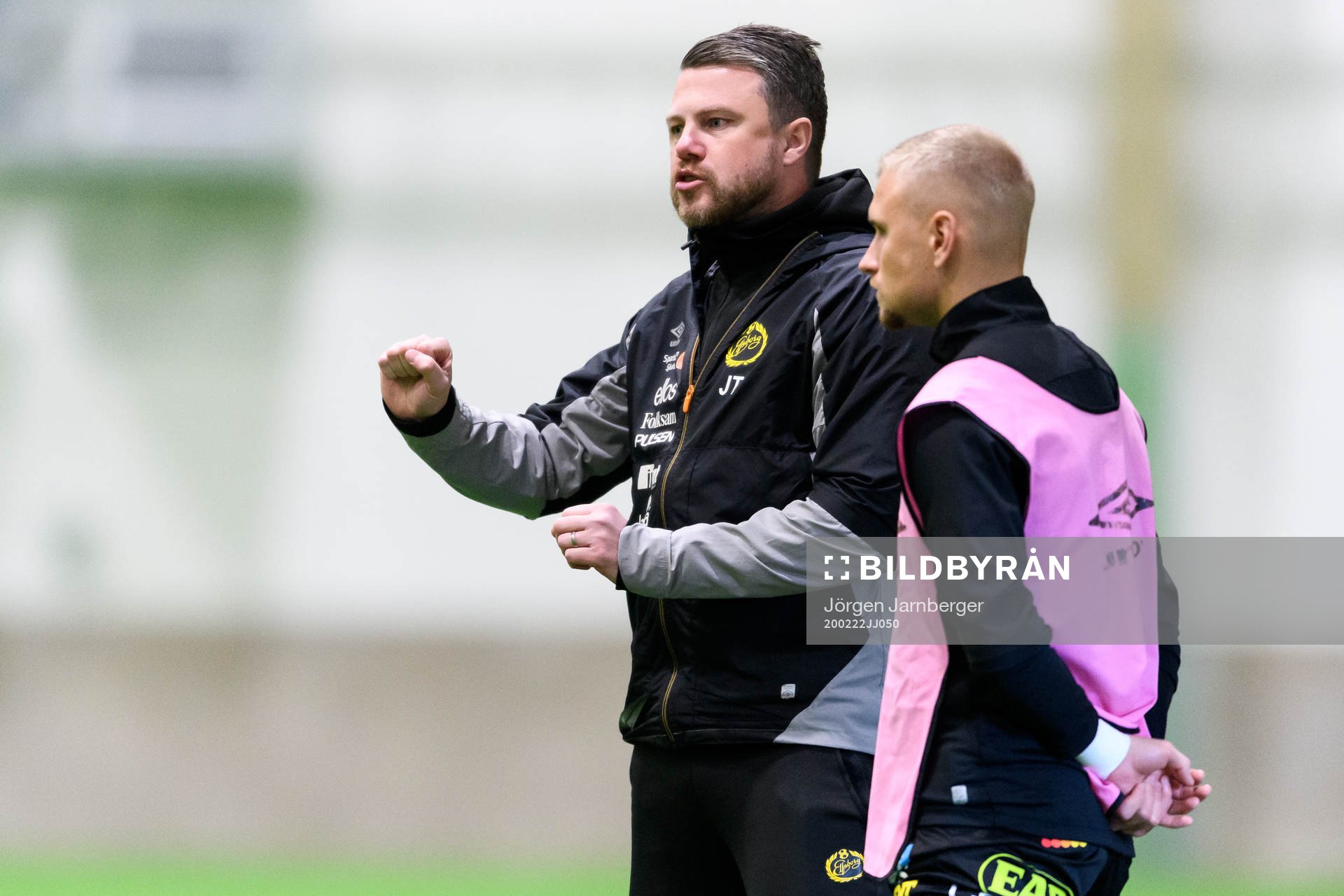 Elfsborgs manager Jimmy Thelin