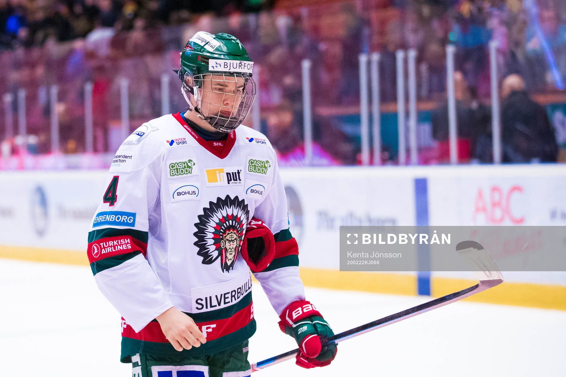 Frölundas Axel Kumlin deppar