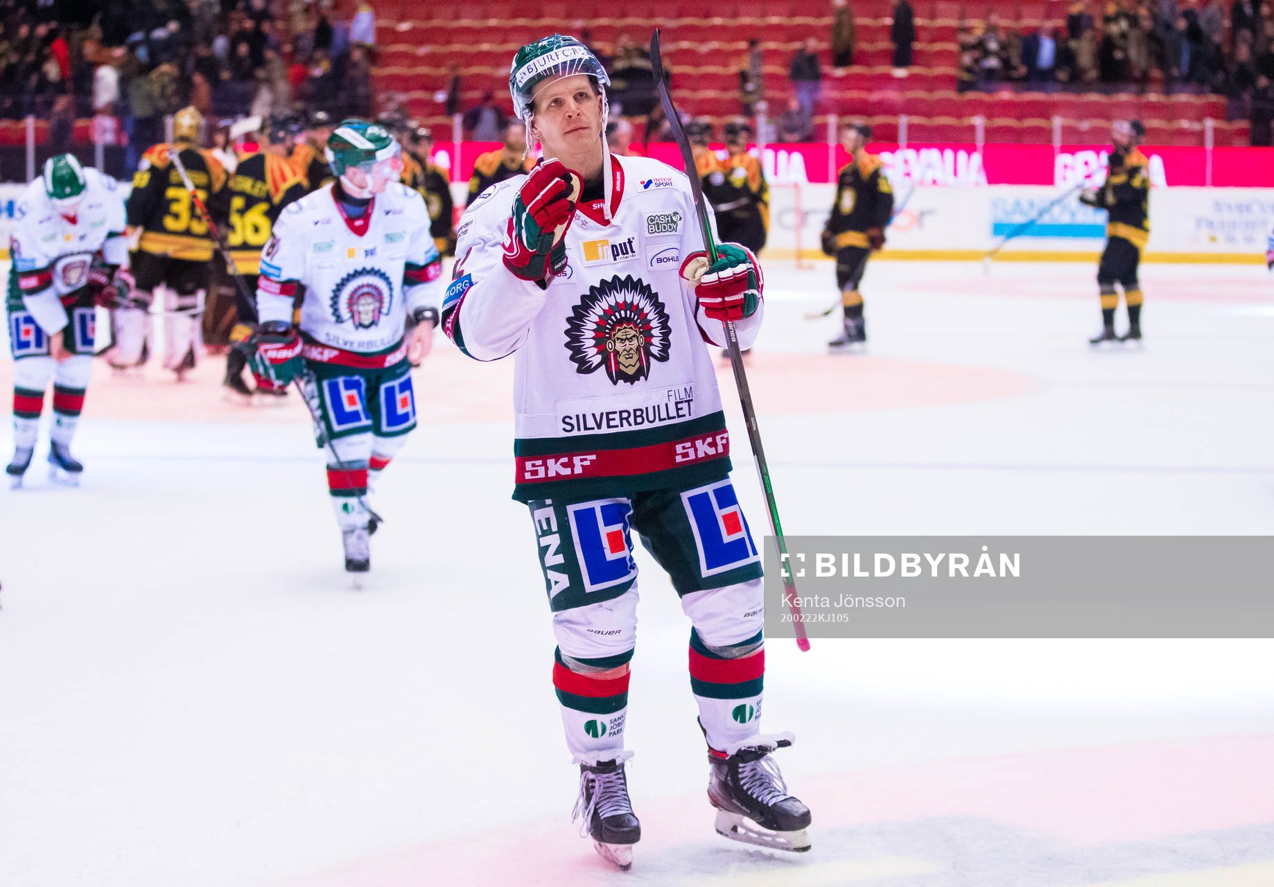 Frölundas Max Friberg deppar