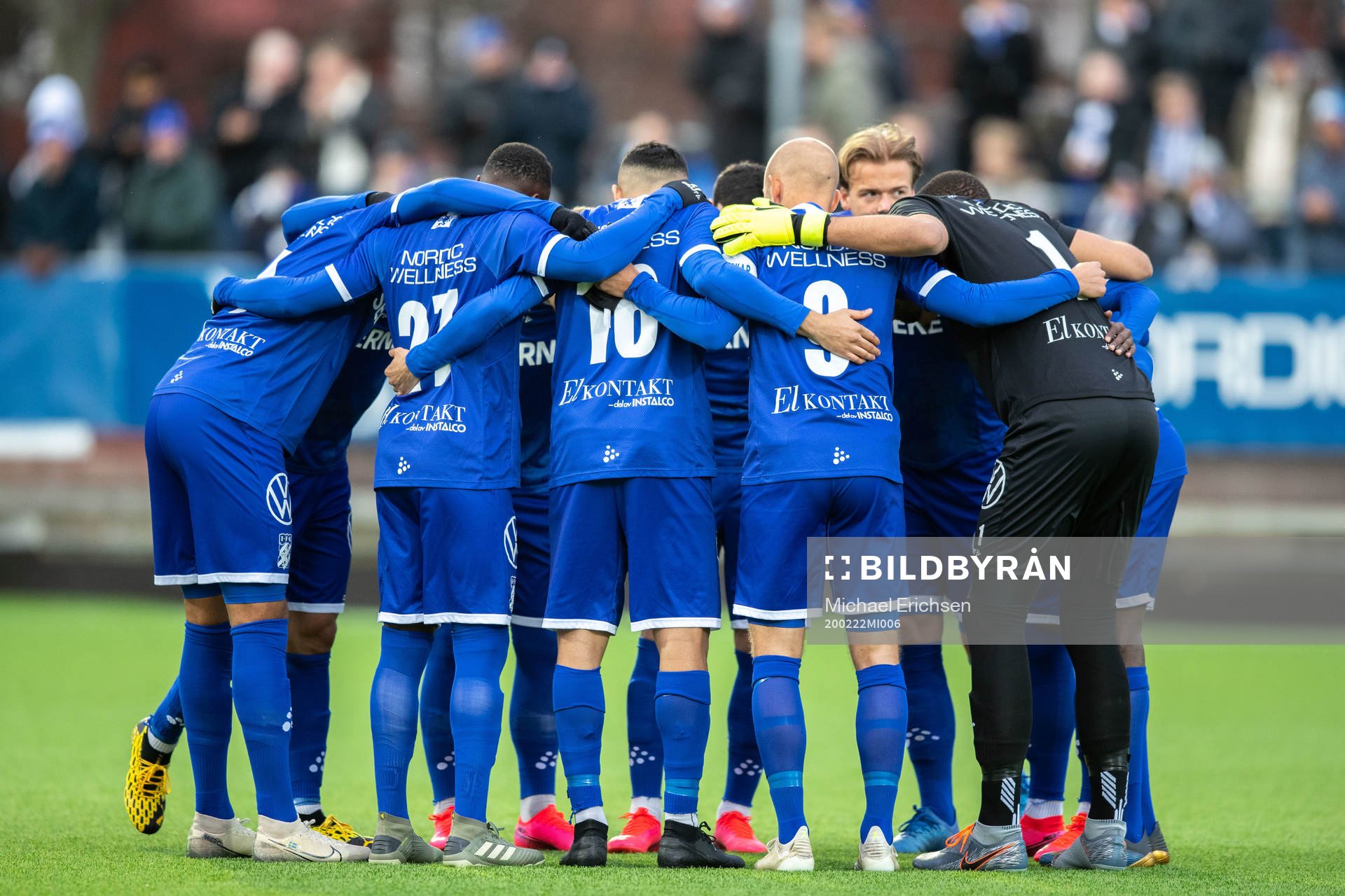 IFK Göteborgs spelare samlas