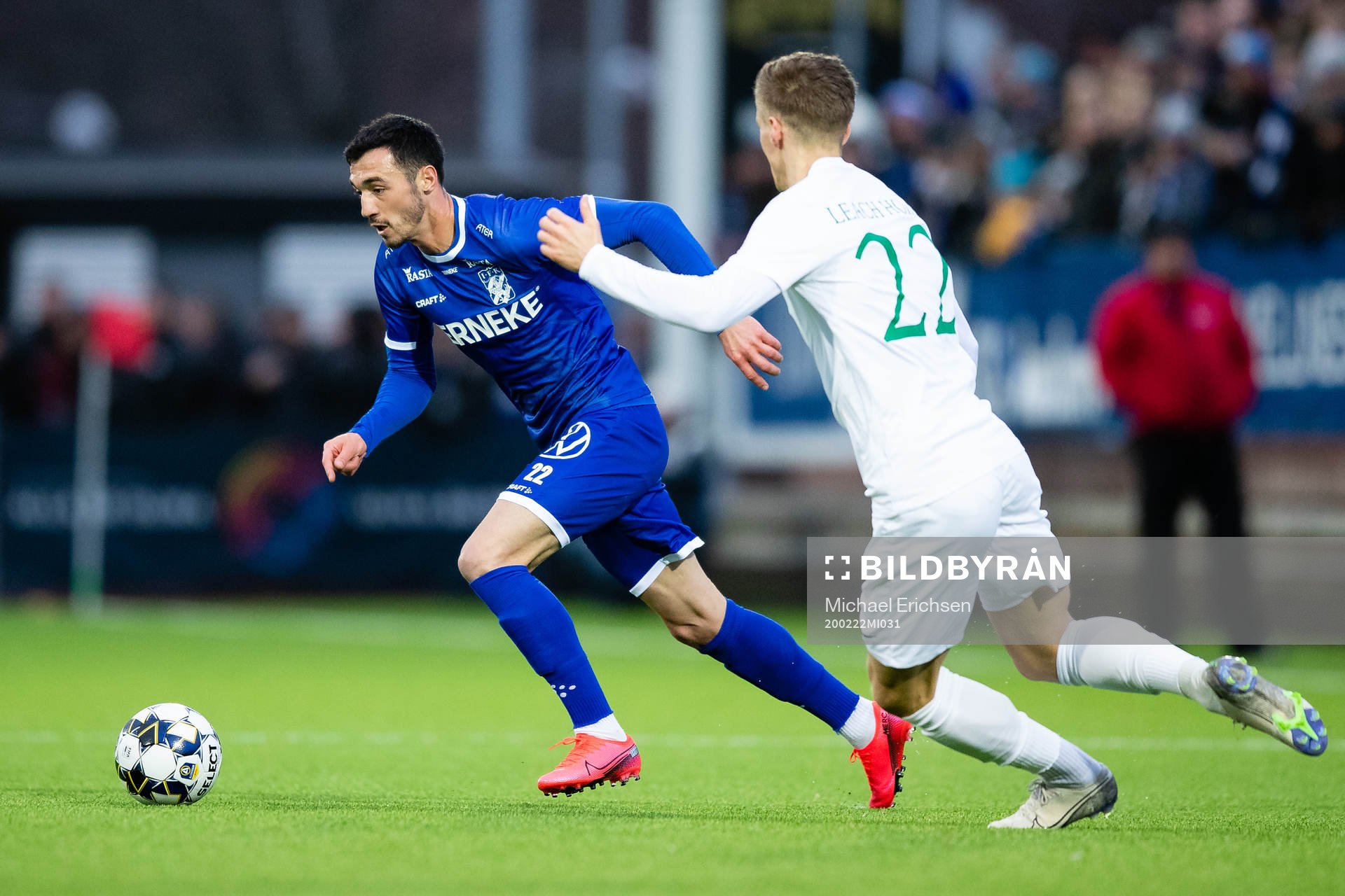 IFK Göteborgs Giorgi Kharaishvili och Västerås Samuel