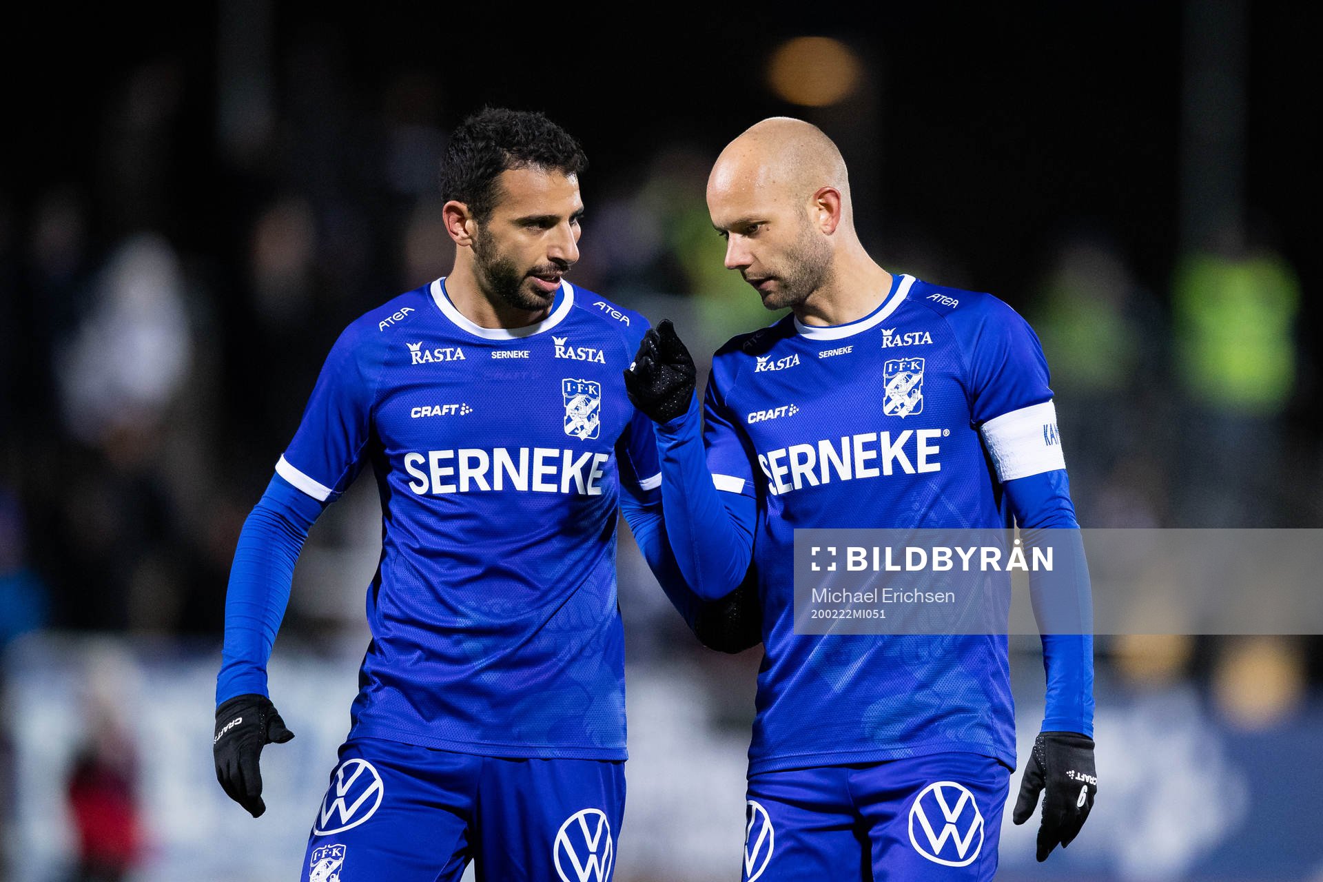 IFK Göteborgs André Calisir och Robin Söder