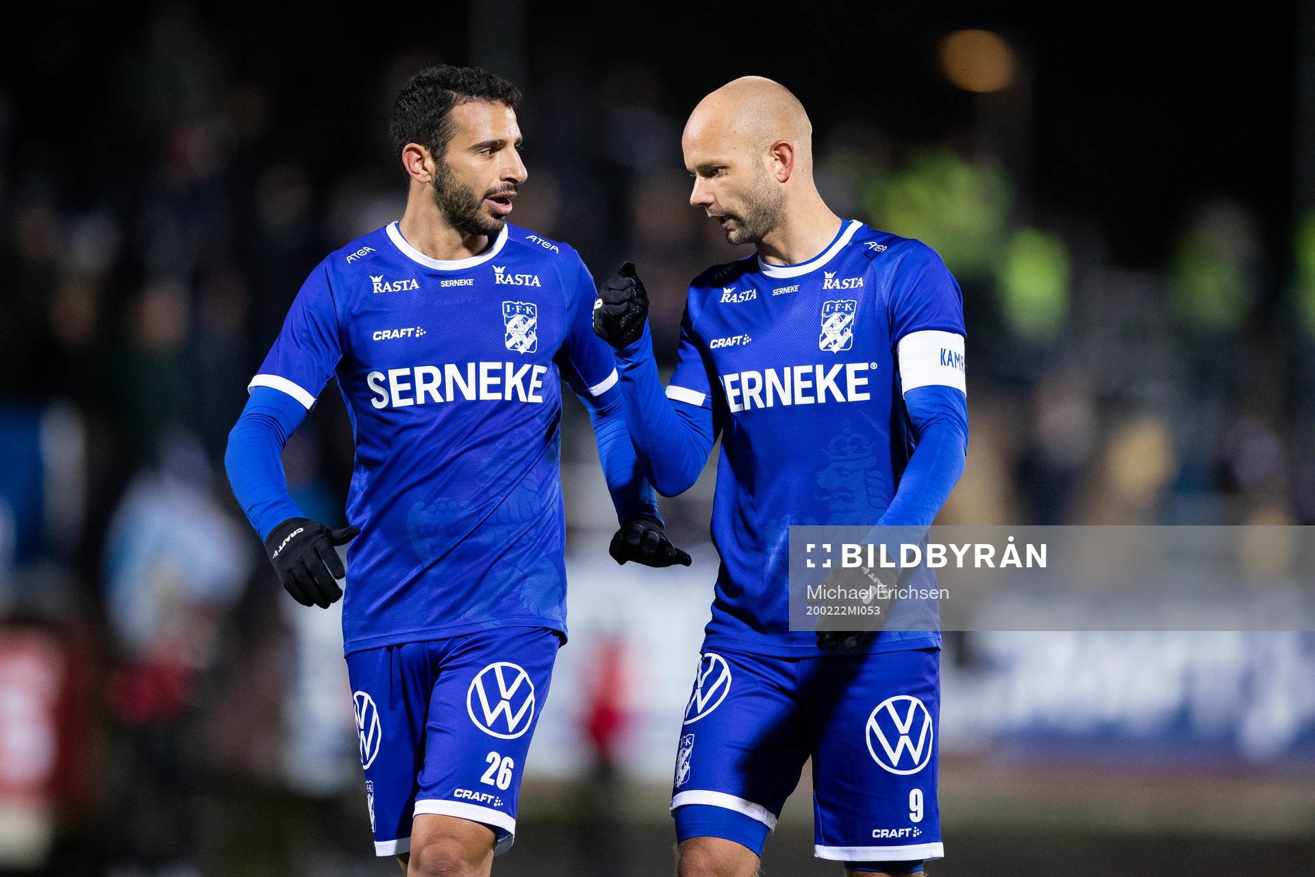 IFK Göteborgs André Calisir och Robin Söder