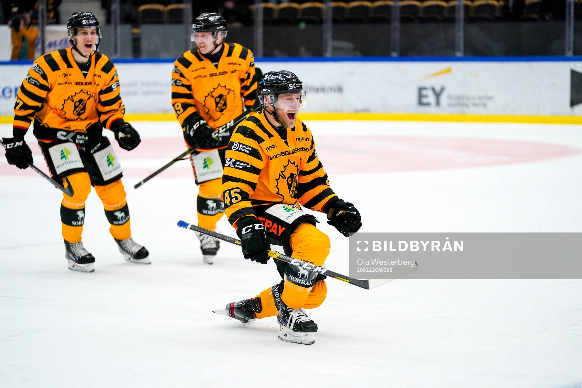Skellefteås Oscar Möller kvitterar till 3-3