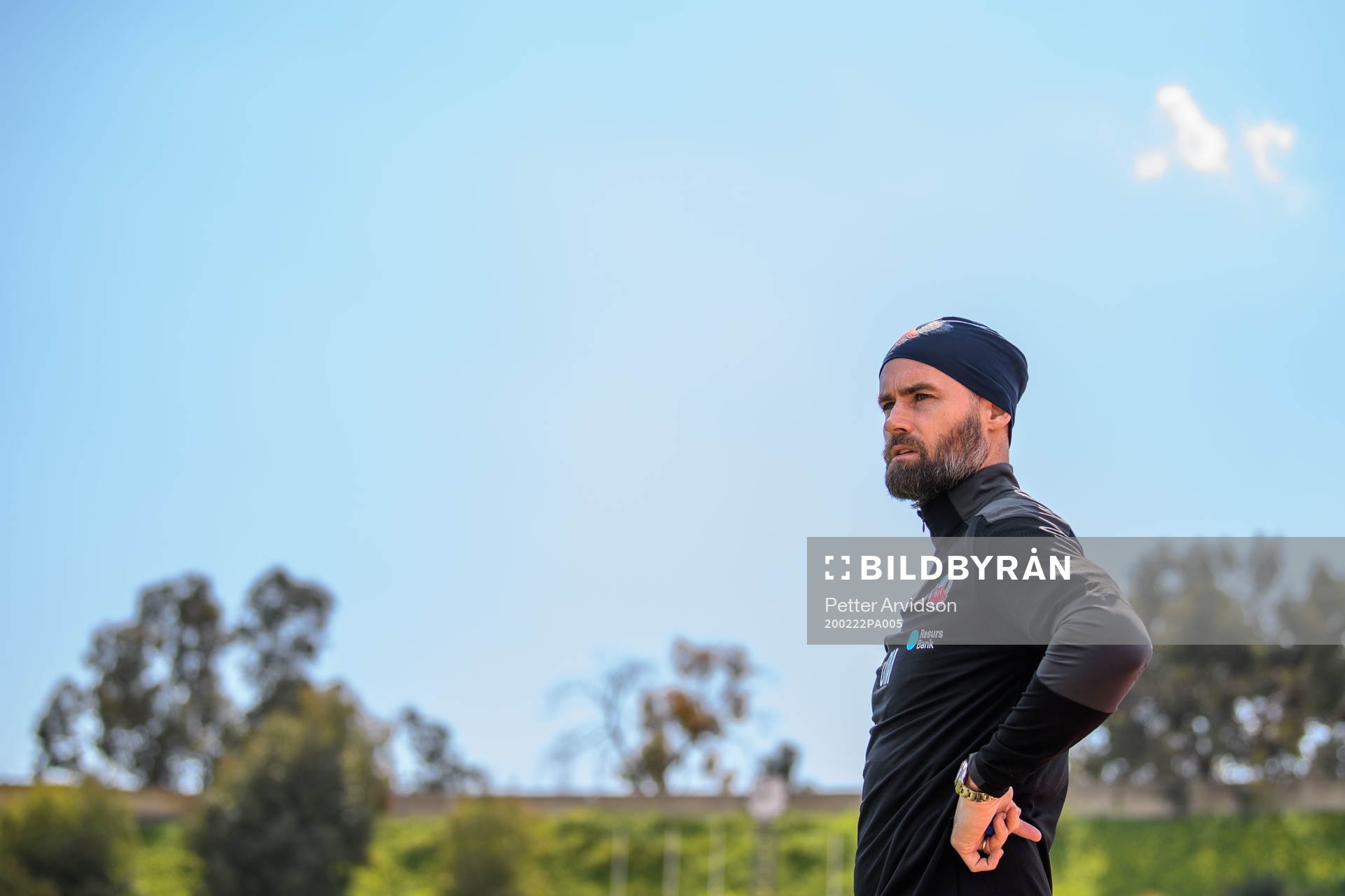 Helsingborgs tränare Olof Mellberg
