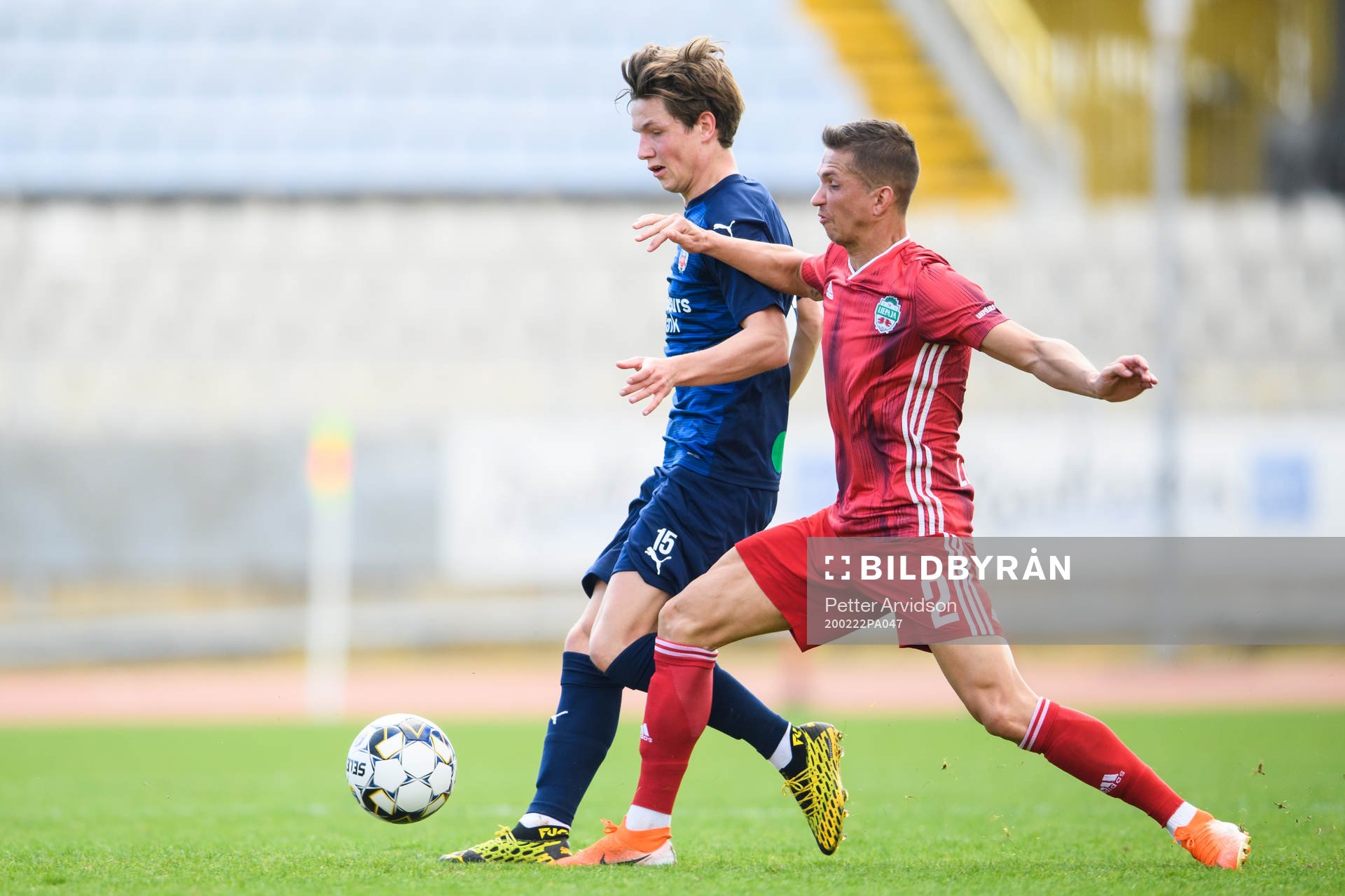 Helsingborgs Max Svensson och Liepajas Zviedris