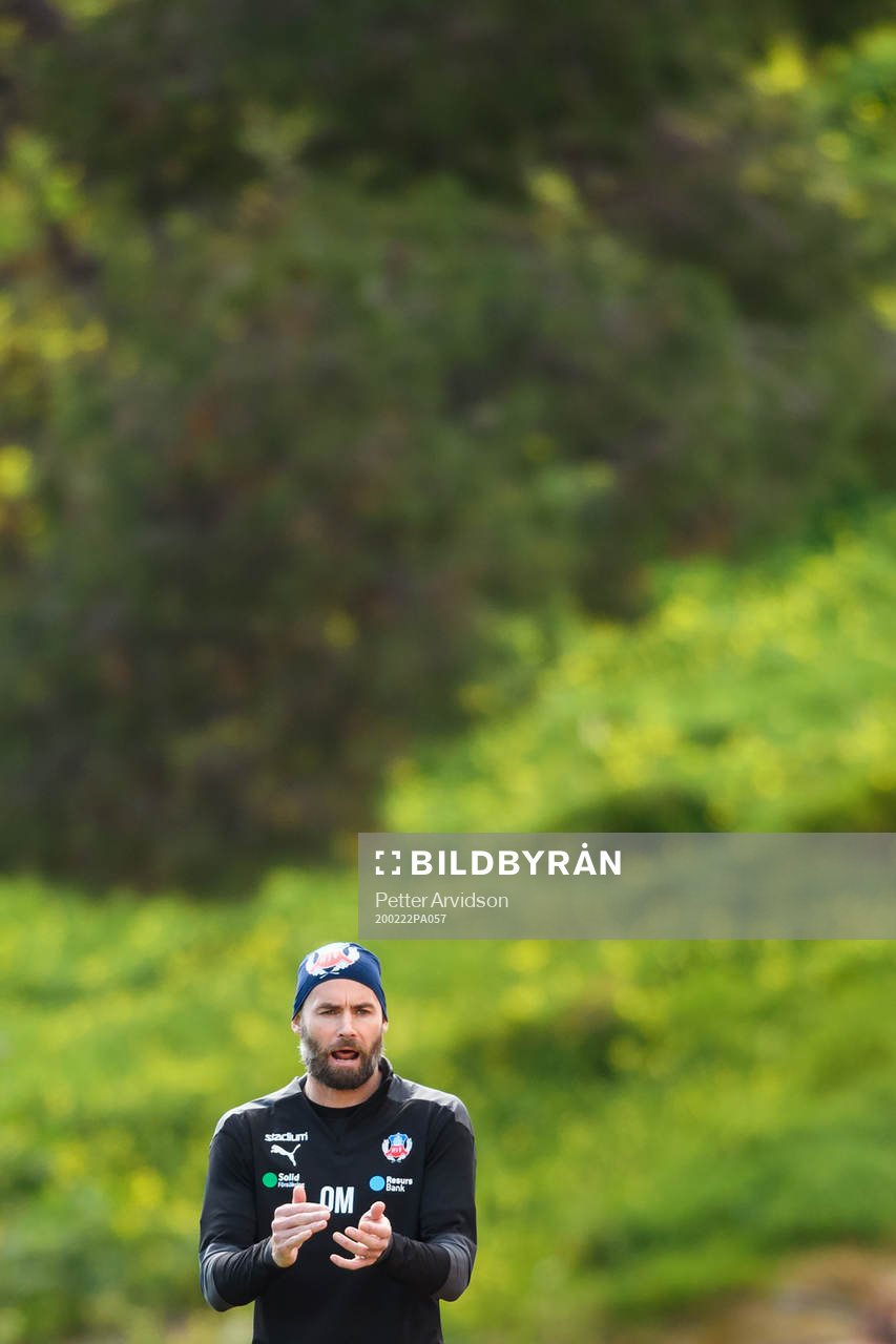 Helsingborgs tränare Olof Mellberg
