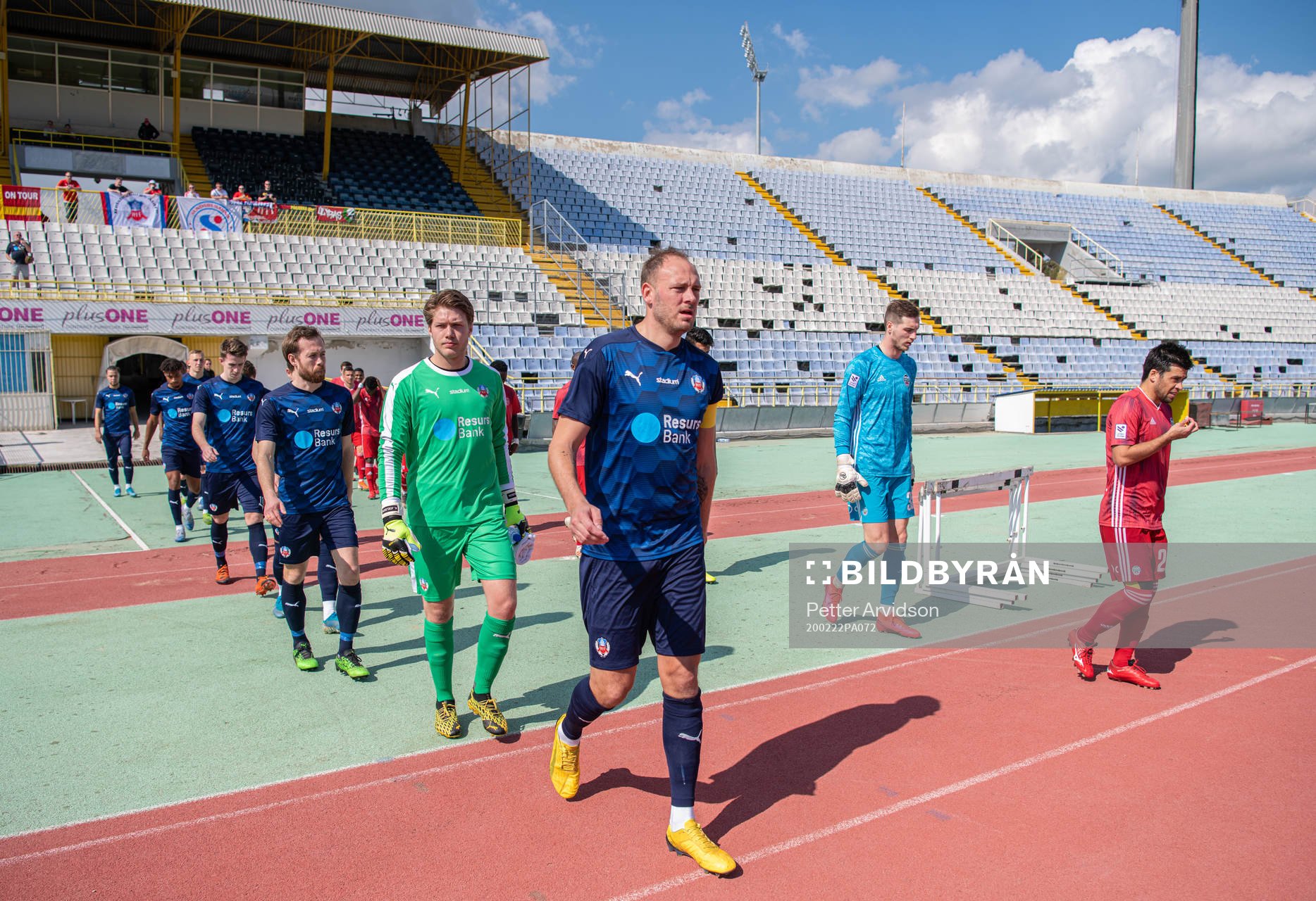 Helsingborgs Andreas Granqvist, målvakt Kalle Joelsson och