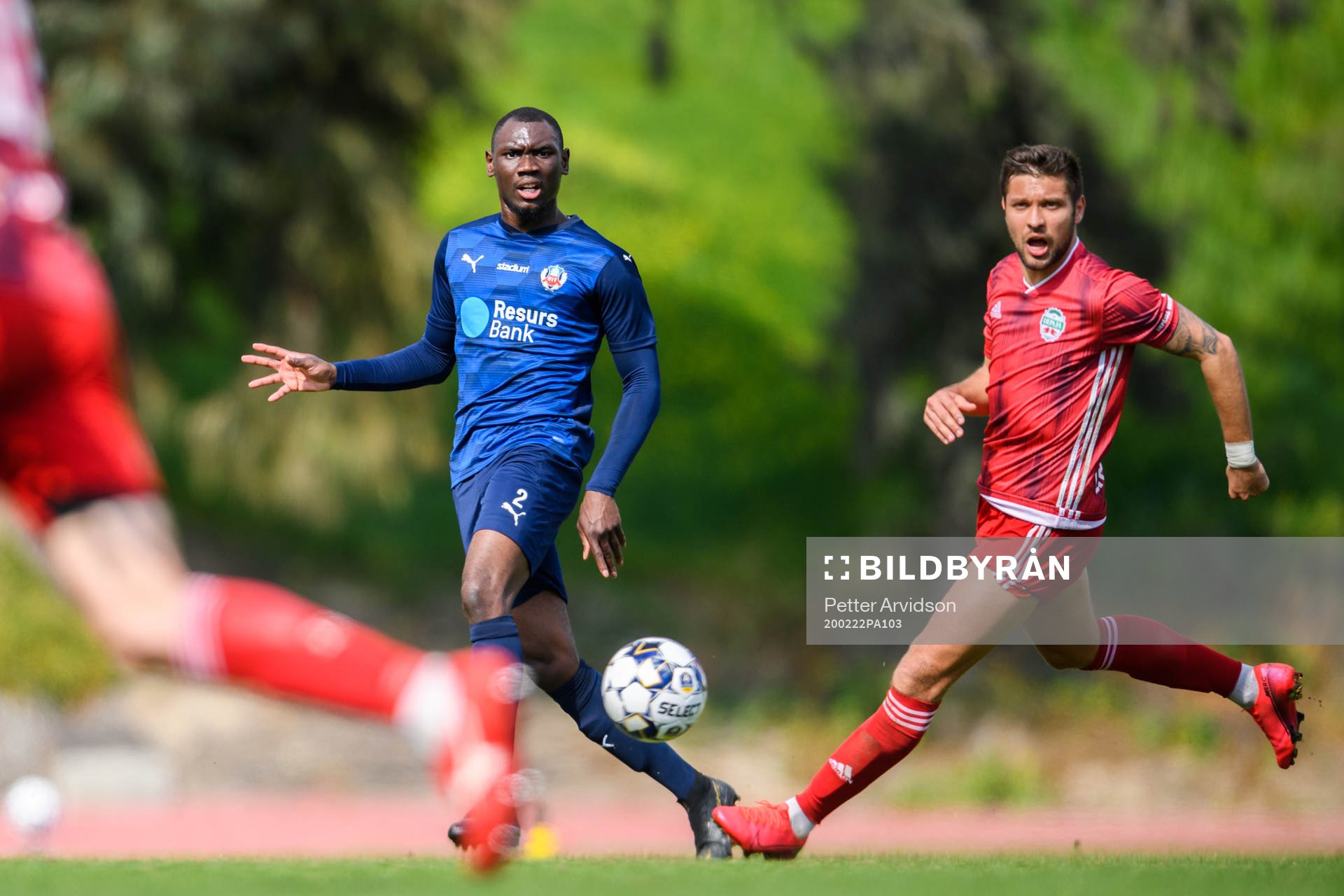Helsingborgs Ravy Tsouka och Liepajas Fortes