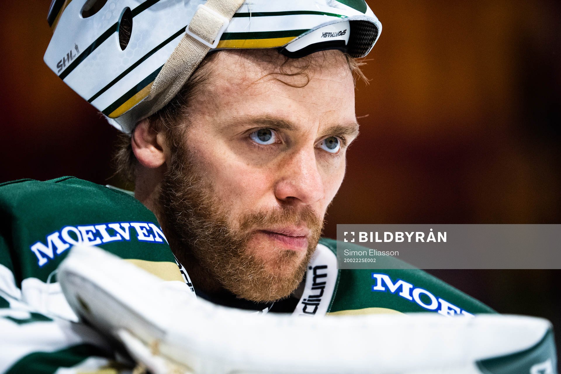Färjestads målvakt Markus Svensson