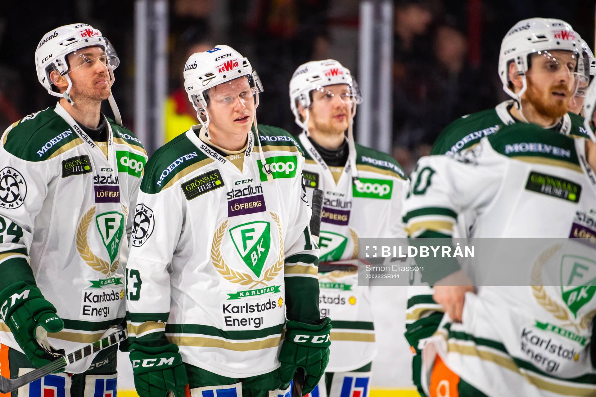Färjestads Daniel Viksten deppar