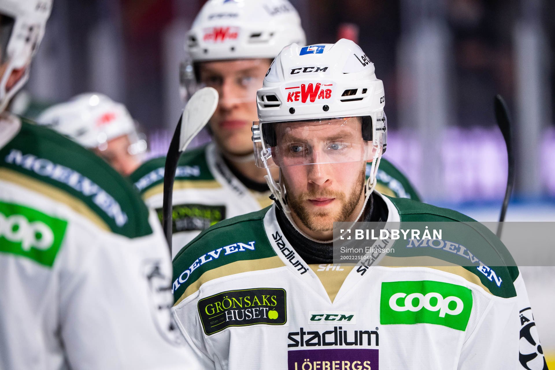 Färjestads Per Åslund deppar