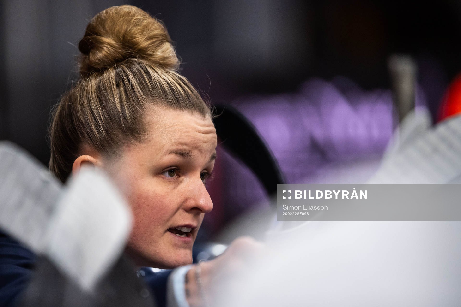 Linköpings tränare Madeleine Östling