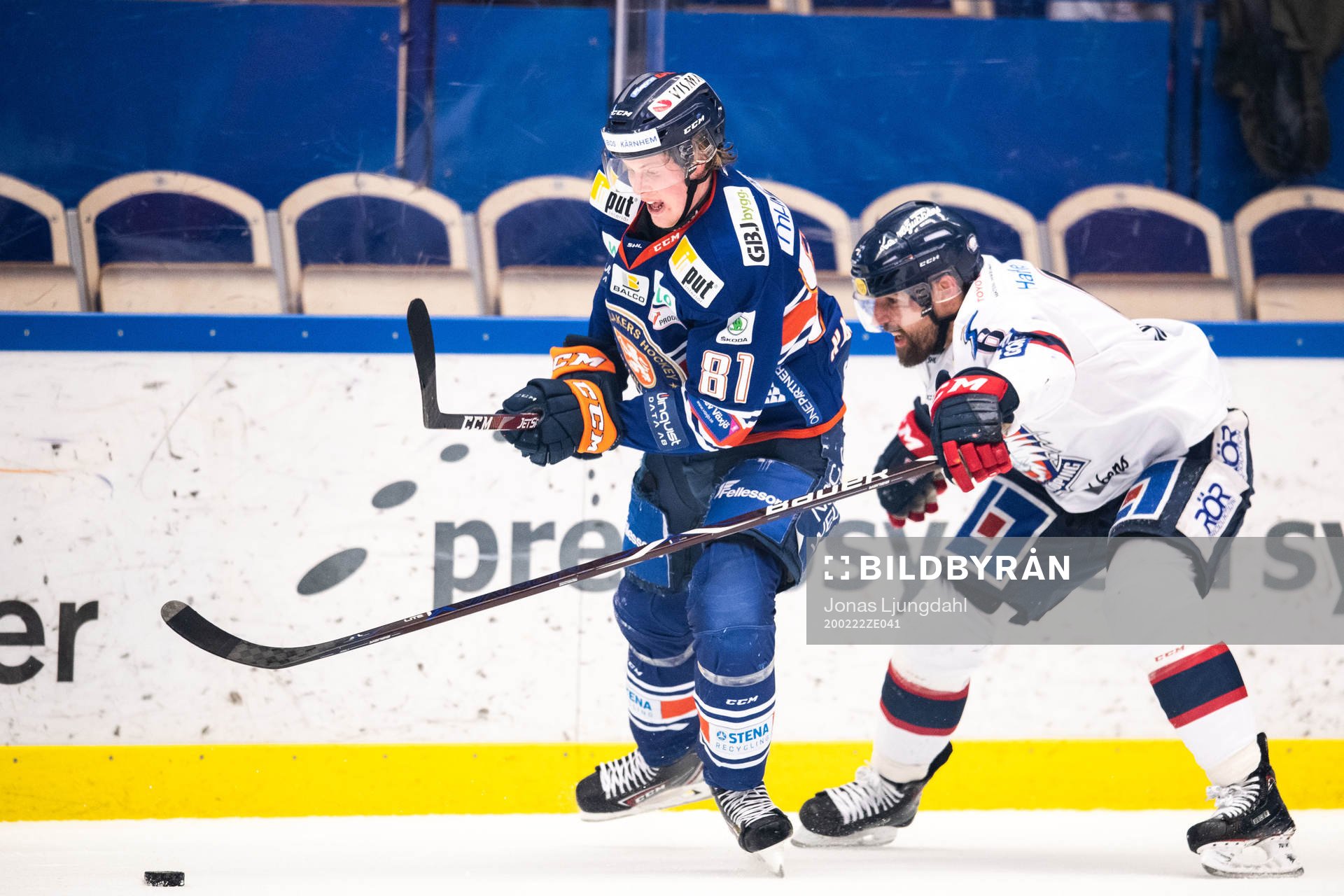 Växjös Fredrik Karlström och Linköpings Jonas Holös