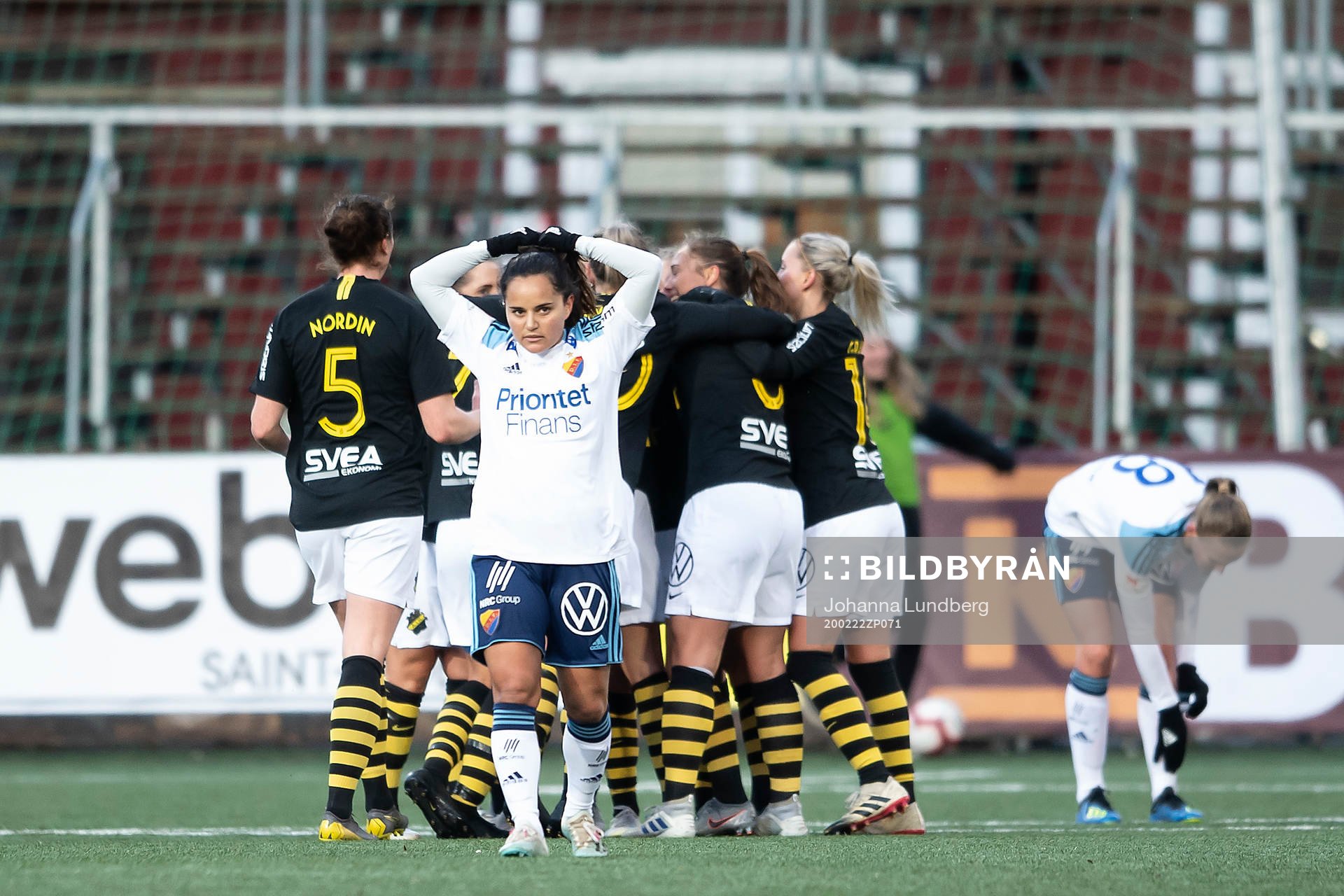 Djurgårdens Malin Diaz Pettersson deppar