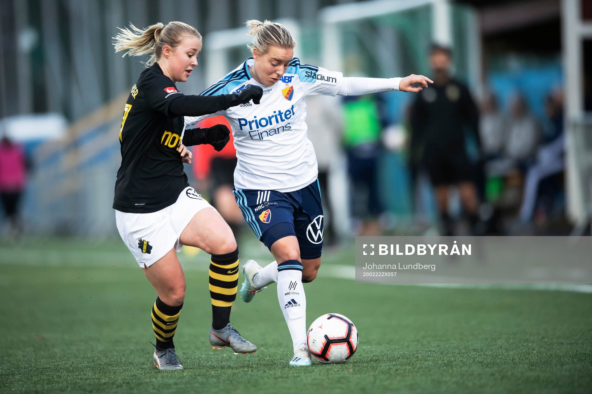 s Kajsa Kjellander Djurgårdens Fanny Lång