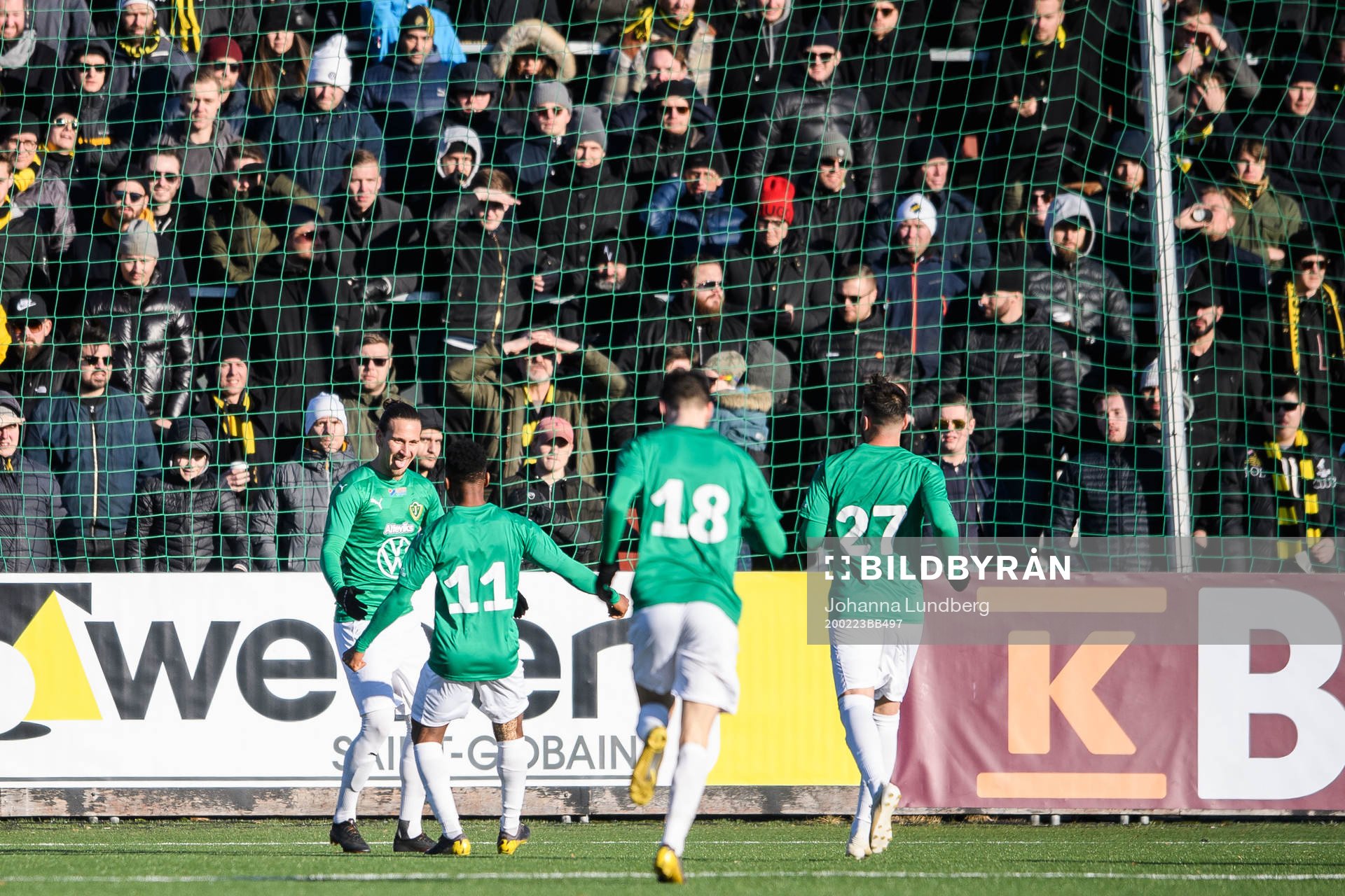 Jönköpings Edin Hamidovic jublar