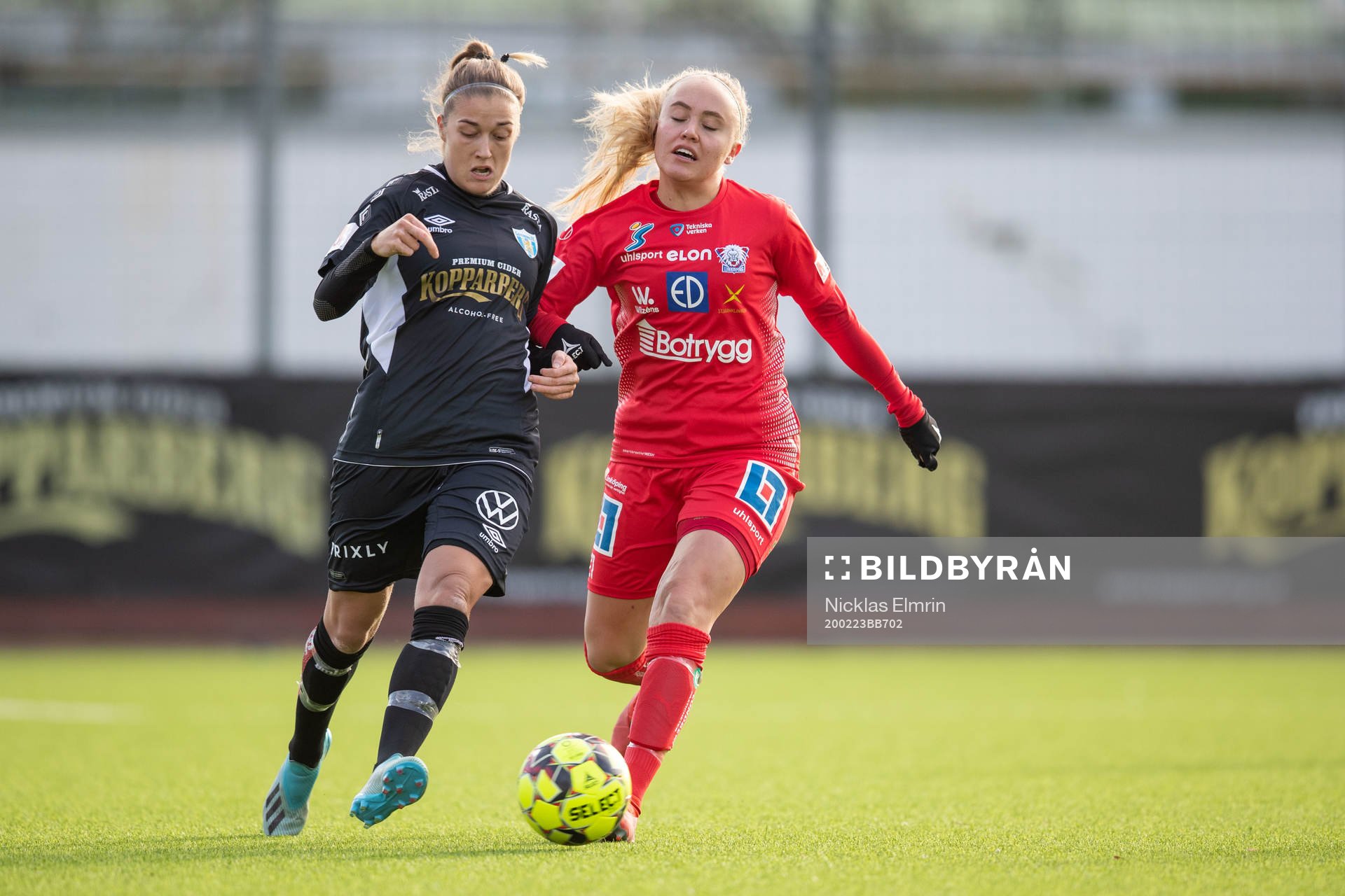 Göteborgs Filippa Angeldal och Linköpings Alva Selerud