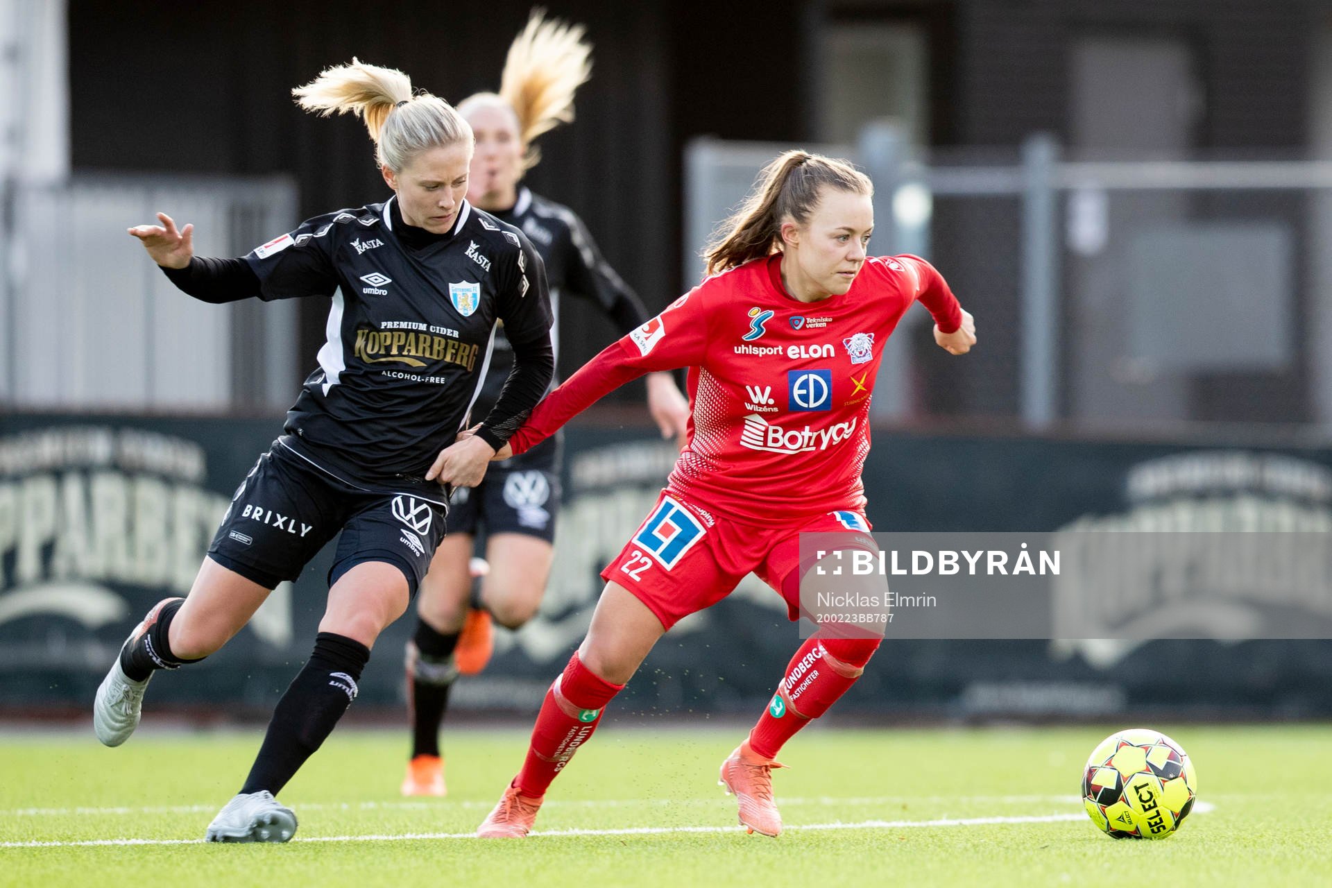 Linköpings Olga Adela Ahtinen mot Göteborgs Rebecka