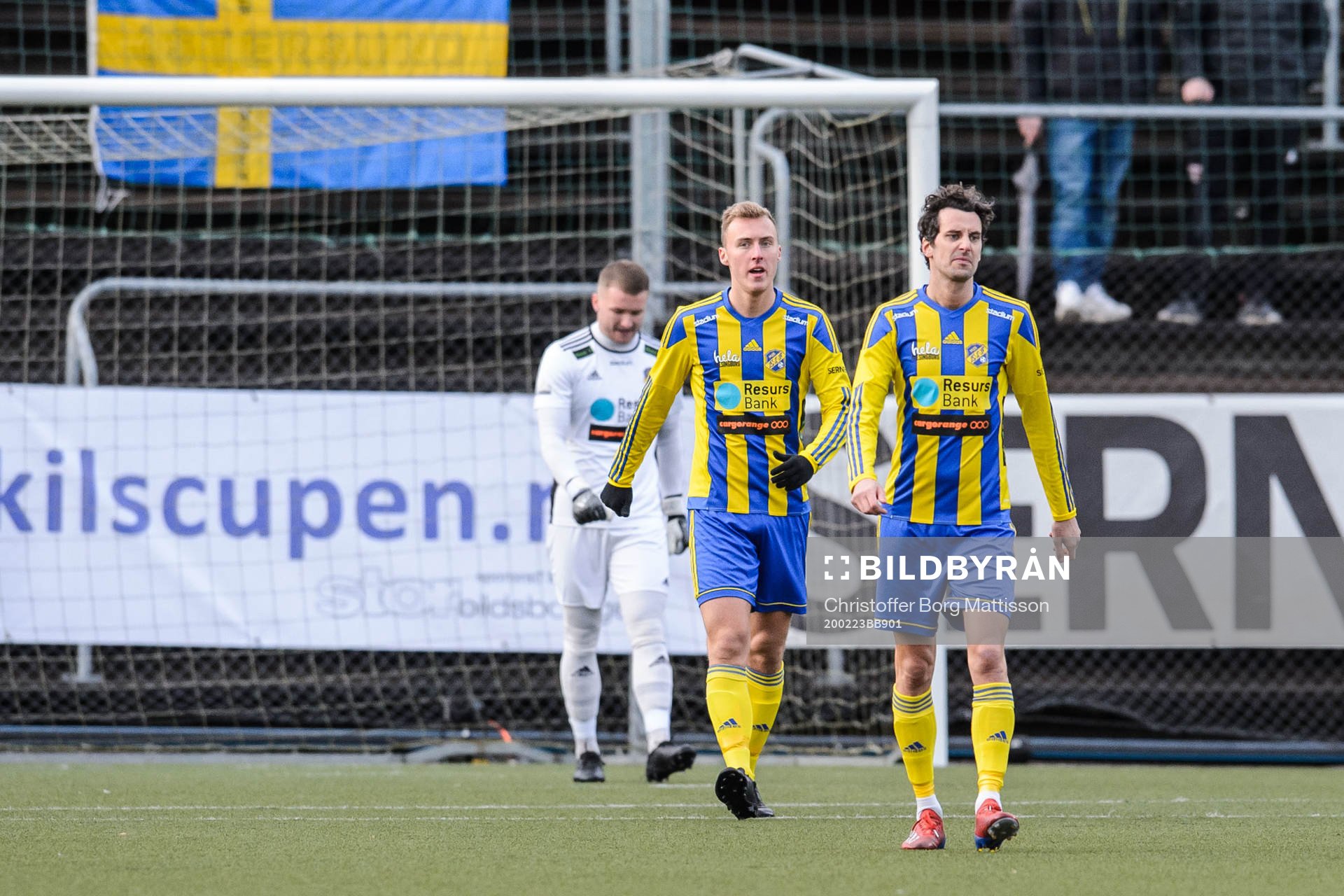 Eskilsminnes Linus Persson och Filip Egger deppar