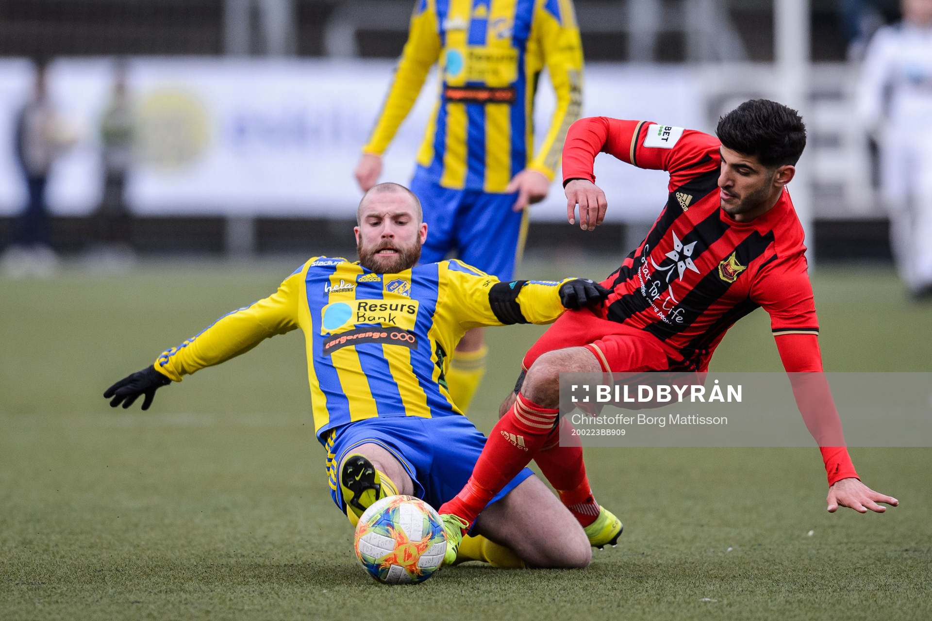 Eskilsminnes Emil Åberg och Östersunds Rewan Amin