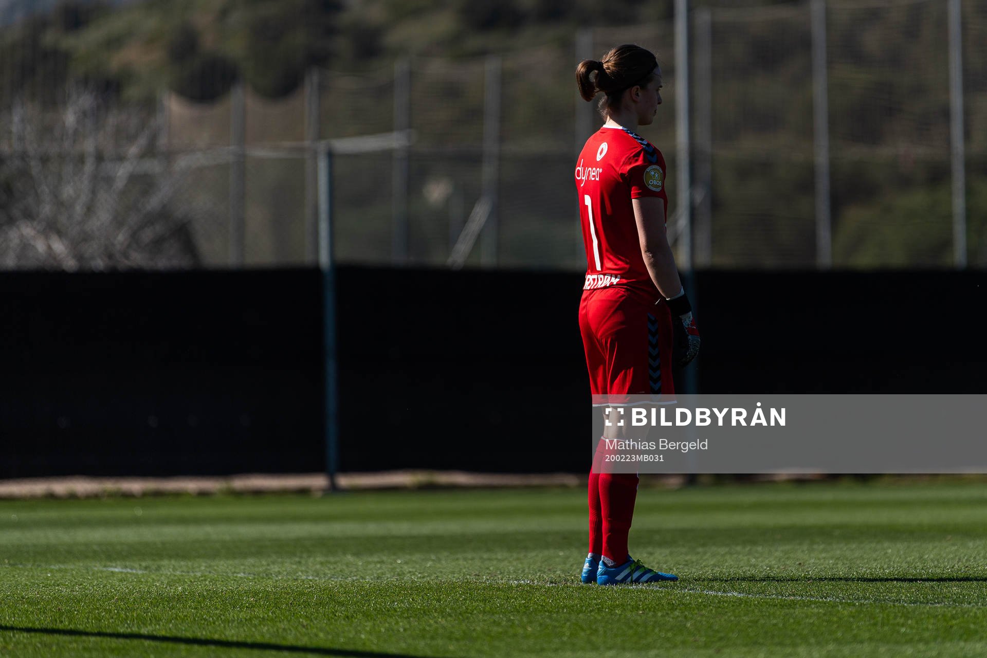Goalkeeper Ida Norstrøm of LSK Kvinner