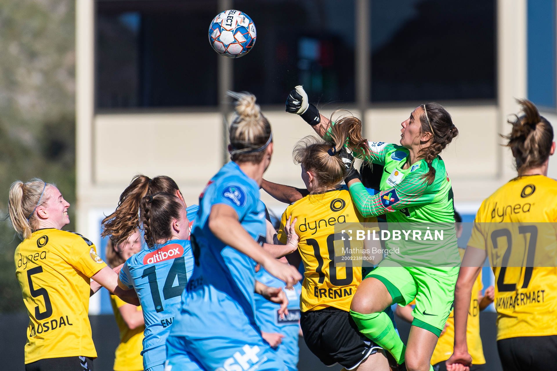 Goalkeeper Victoria Esson of Avaldsnes