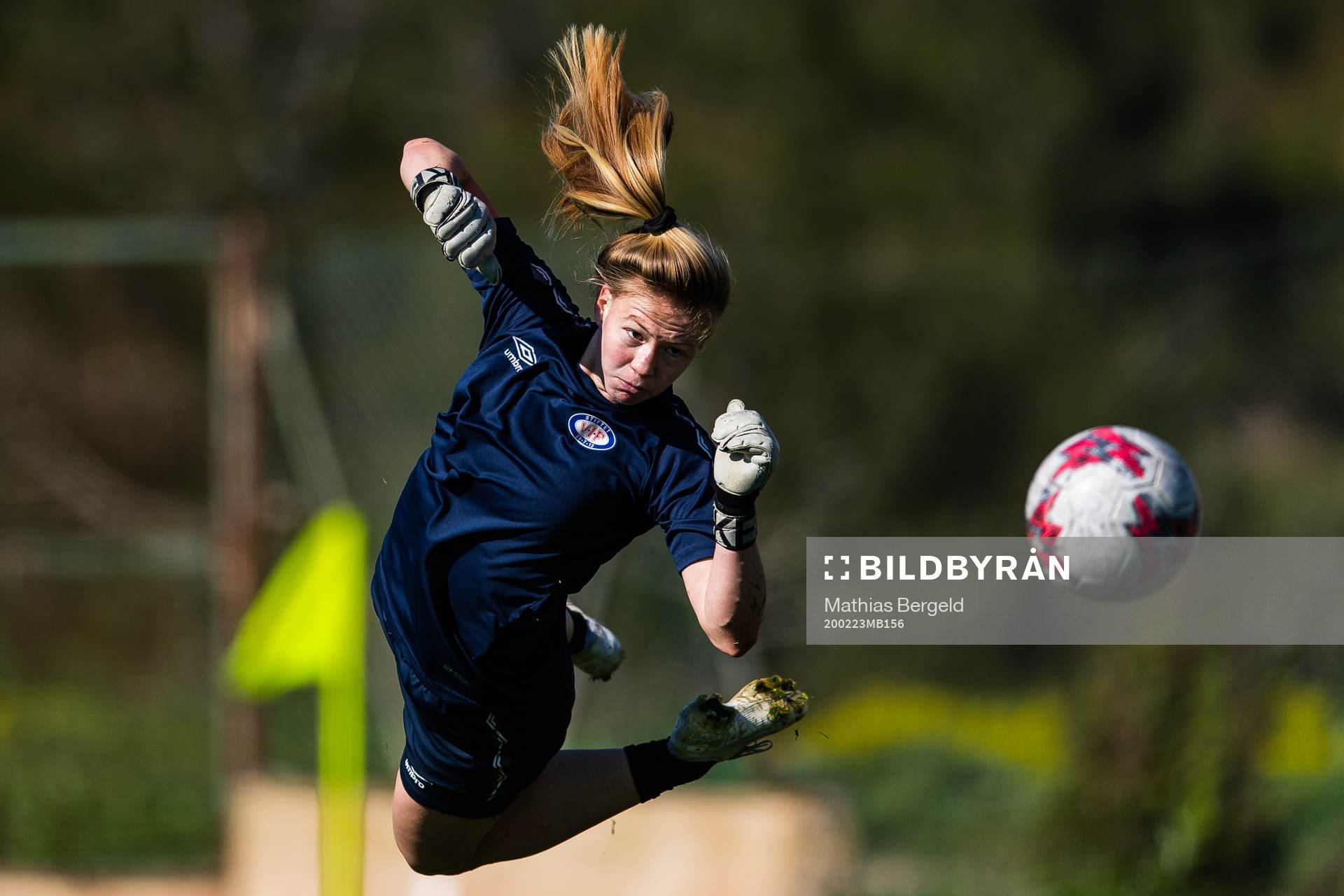 Goalkeeper Jalen Tompkins of Vålerenga