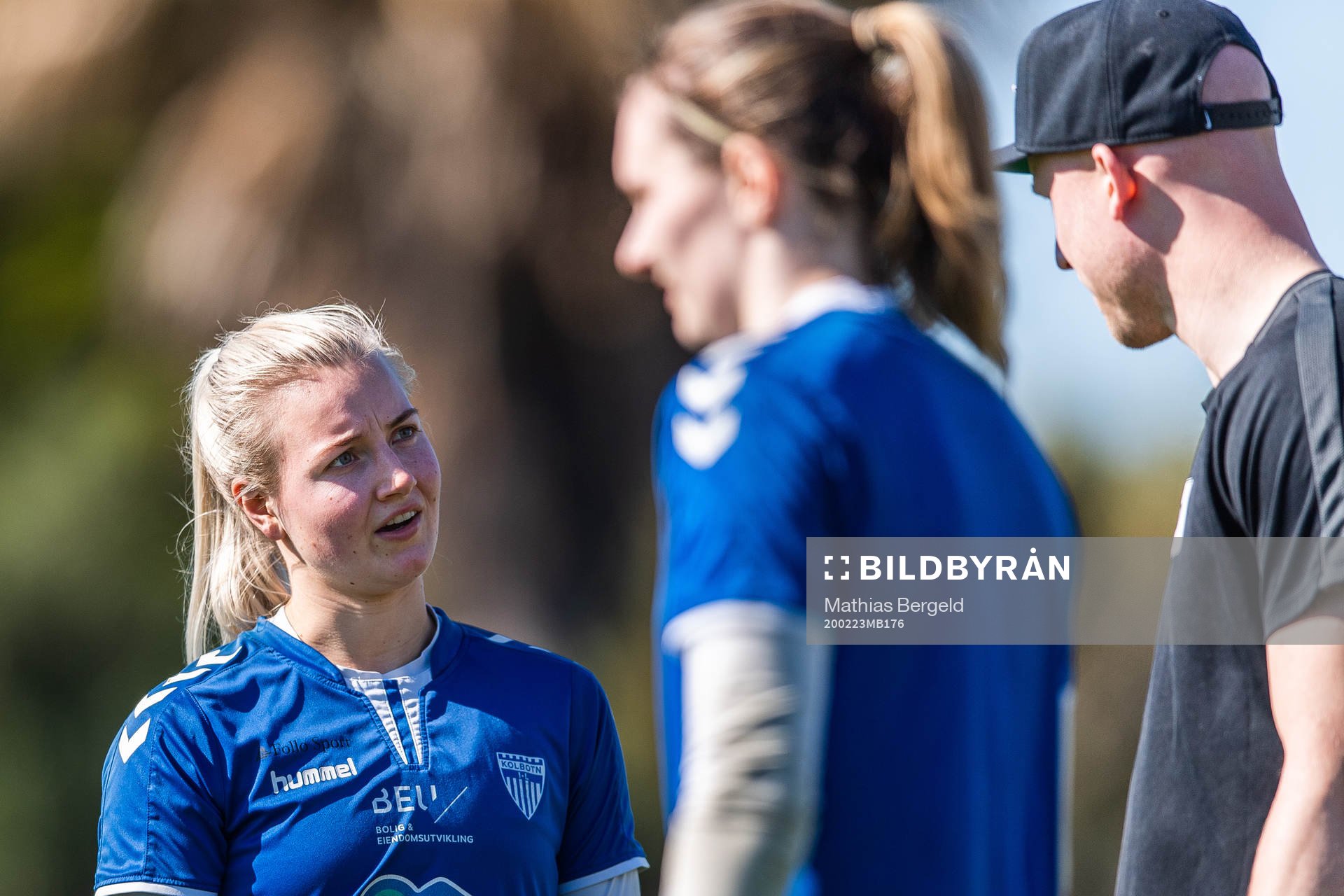 Goalkeeper Hildegunn Sævik of Kolbotn