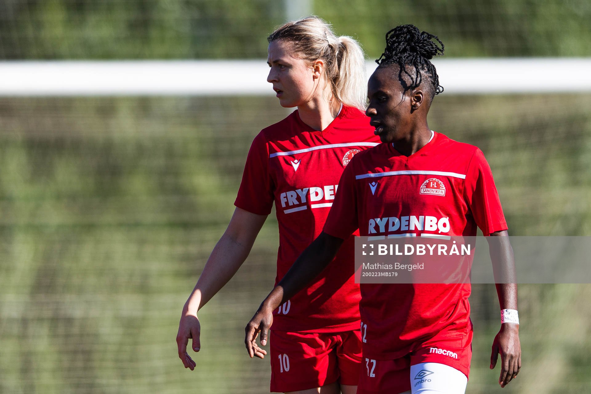 Ingrid Spord and Kennya Cordner of Sandviken