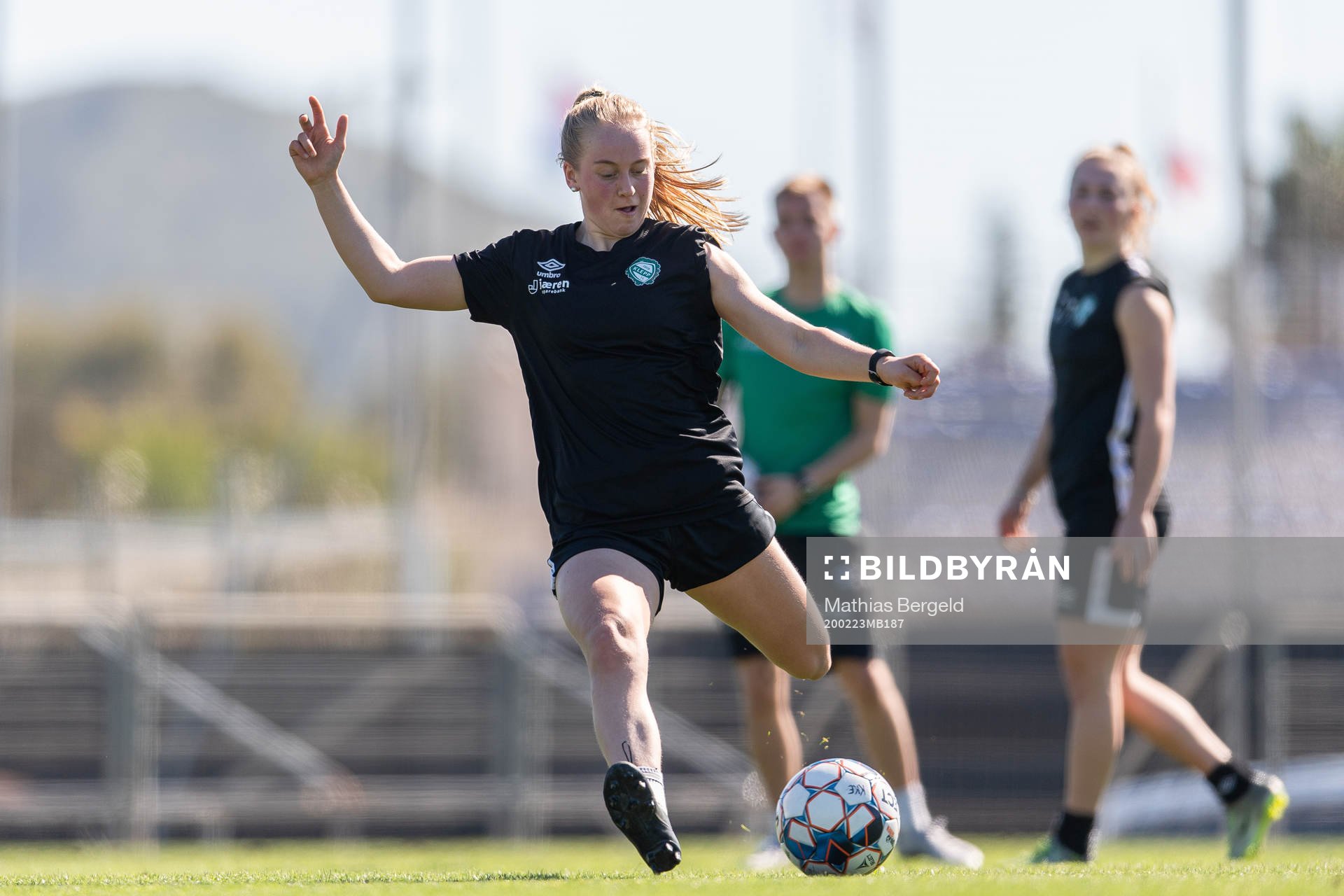 Ingeborg Lye Skretting of Klepp during a training session at the Toppserien pre-season camp on February 23, 2020 in La Manga.
