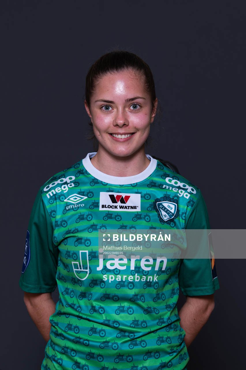 Sofie Bjørnsen of Klepp poses for a portrait