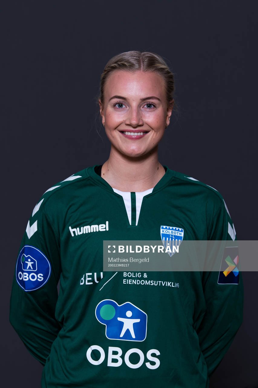 Goalkeeper Hildegunn Sævik of Kolbotn poses for a portrait