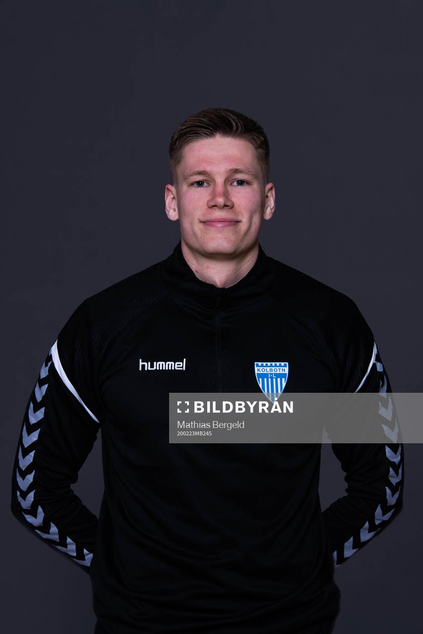 Ulrik Karlsson, physical coach of Kolbotn, poses for a