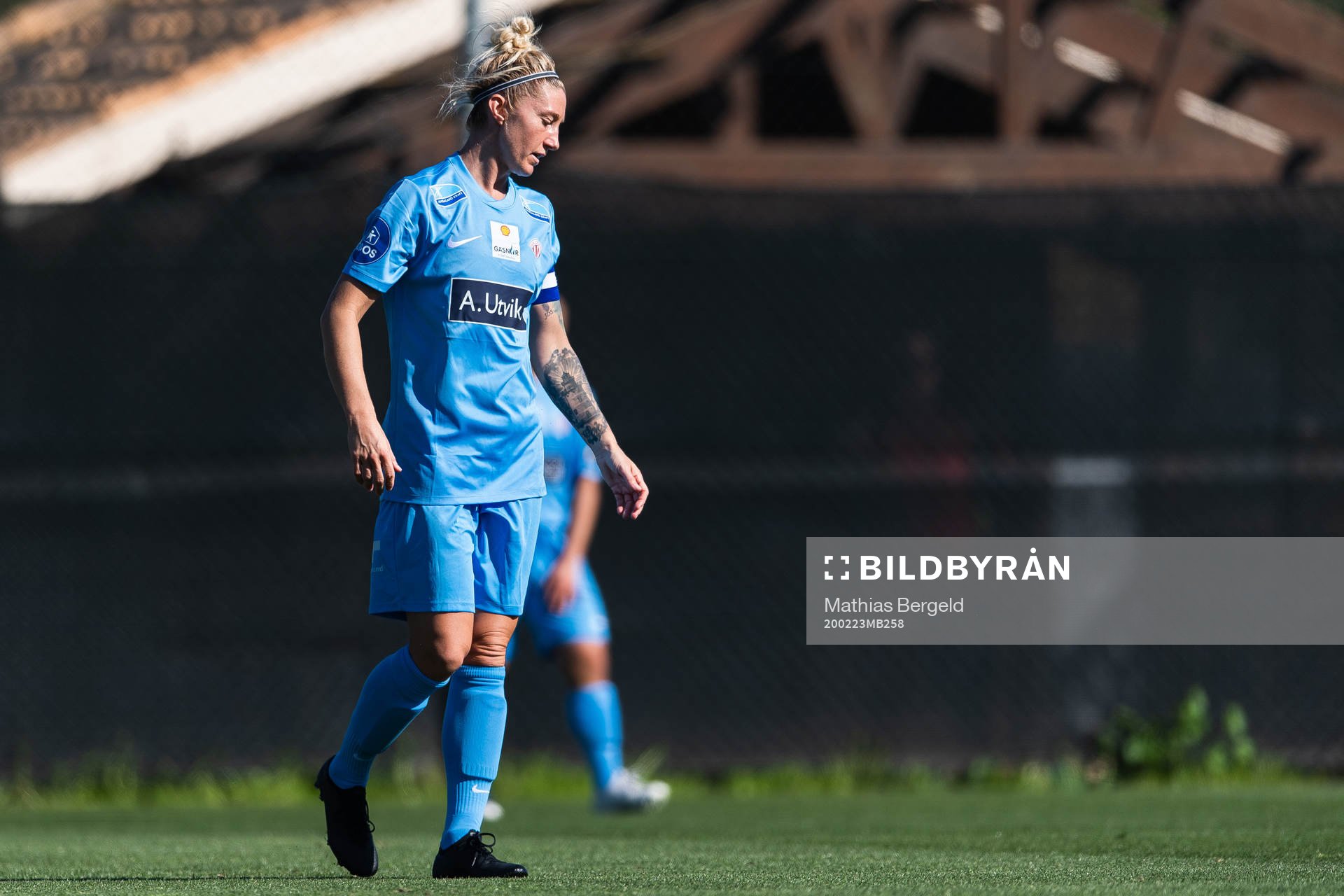 Robyn Decker of Avaldsnes looks dejected