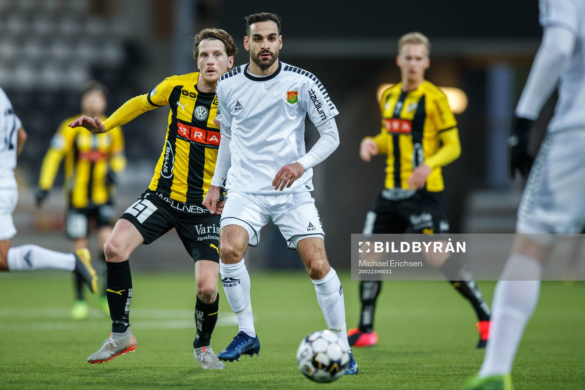 Häckens Erik Friberg och Gais Mervan Celik