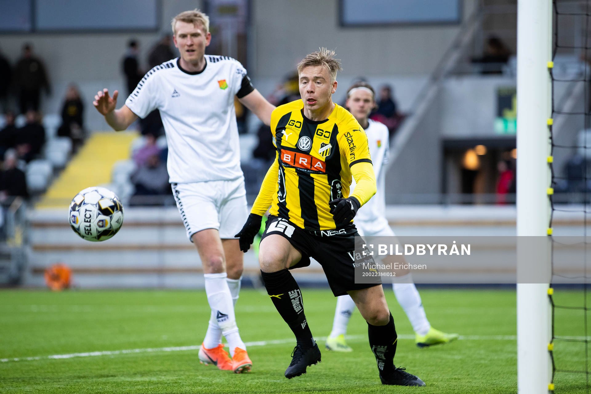 Häckens Alexander Söderlund med en missad målchans